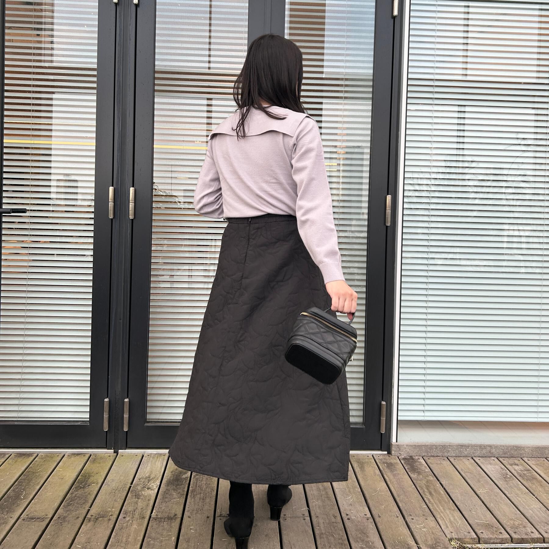 Couture broach「リボンカラーデザインニット」|ニット・セーター|