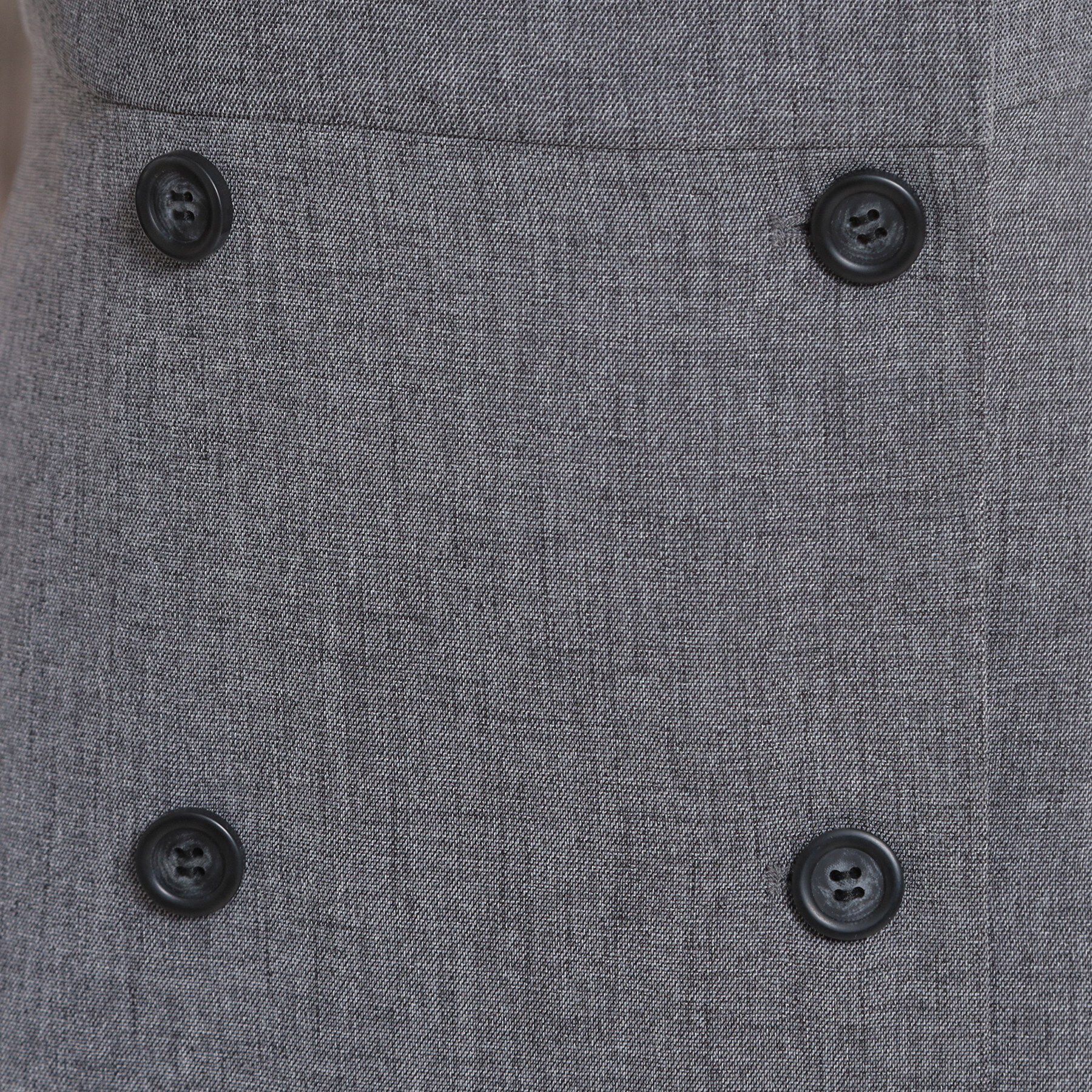 Couture broach「【通勤】リネンライク ジレにもなるジャンスカ」|ワンピース|