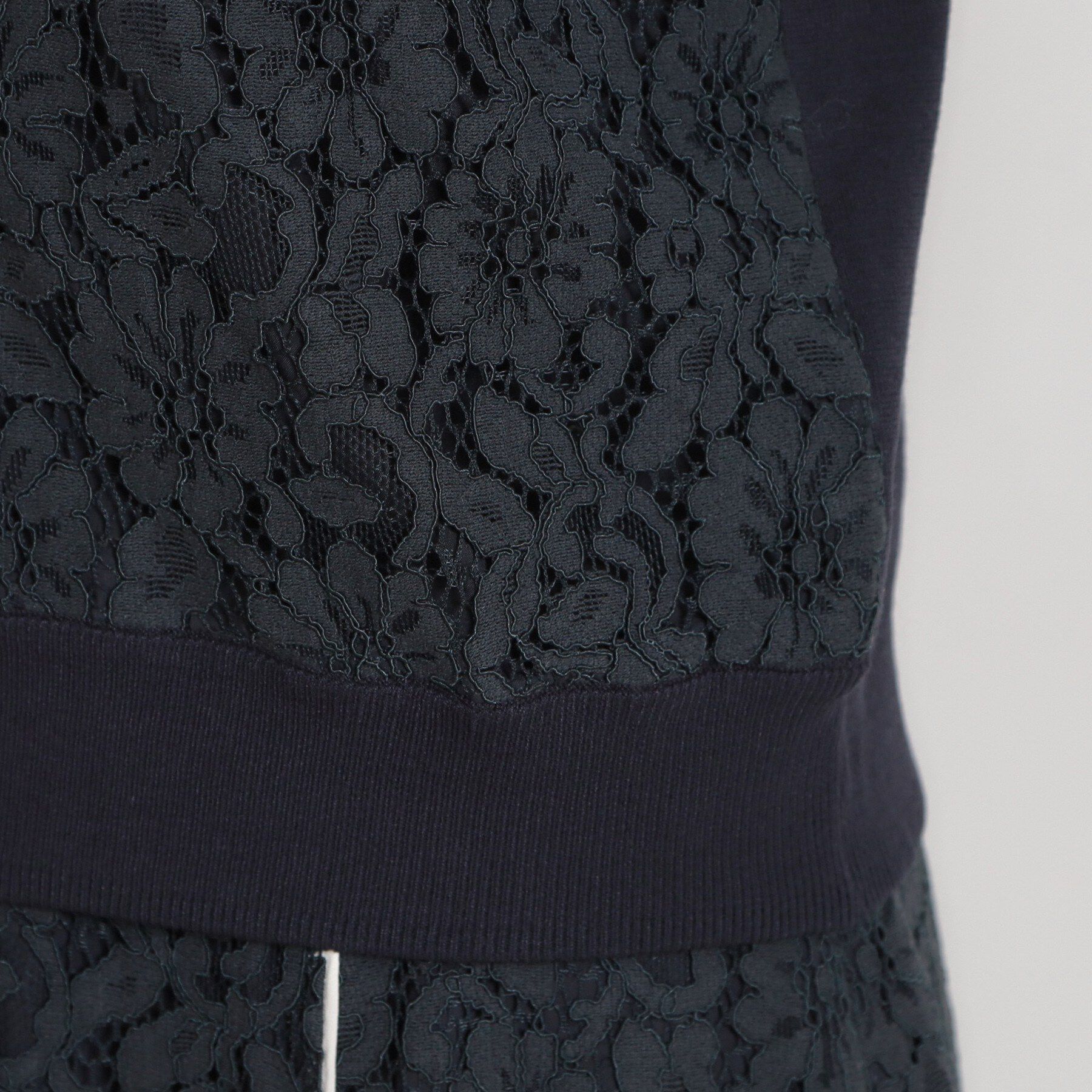 Couture broach「【洗える】コードレース カーディガン」|カーディガン|