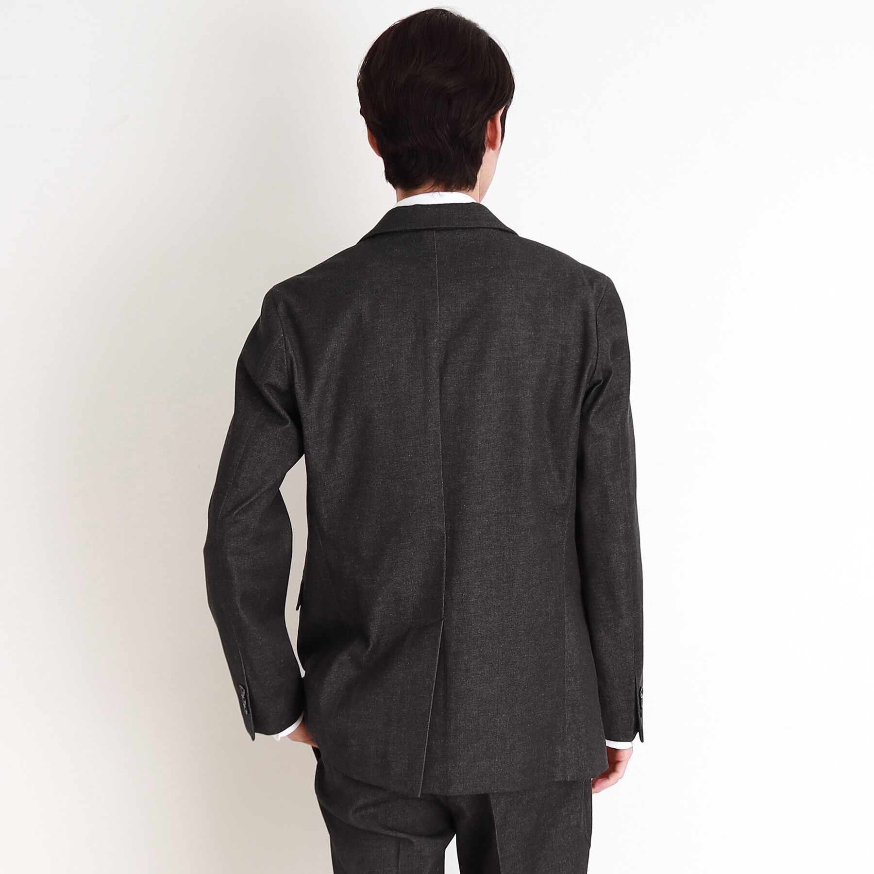 THE SHOP TK「エバーデニムジャケット セットアップ可／洗える／ストレッチ」|テーラードジャケット|