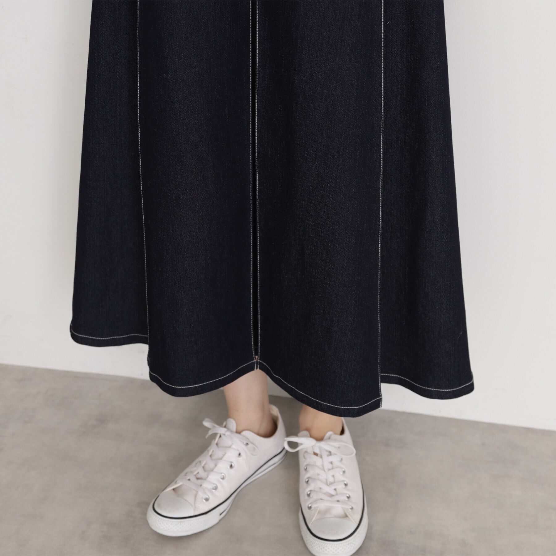 THE SHOP TK「デニムジャンスカ」|ワンピース|