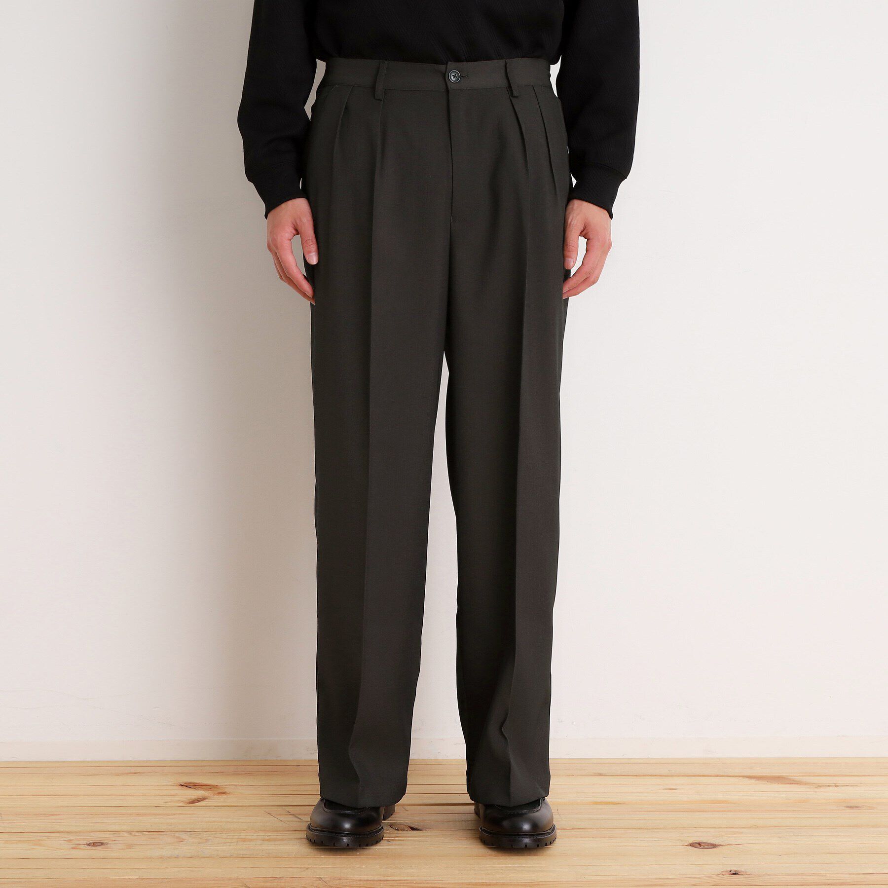 THE SHOP TK「ツイルワイドスラックス」|その他|