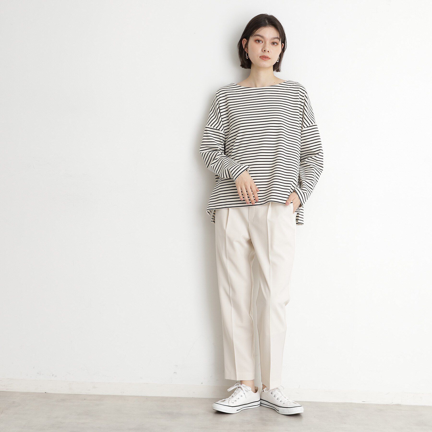 THE SHOP TK「ドロップショルダープルオーバー【洗える】」|Tシャツ・カットソー|