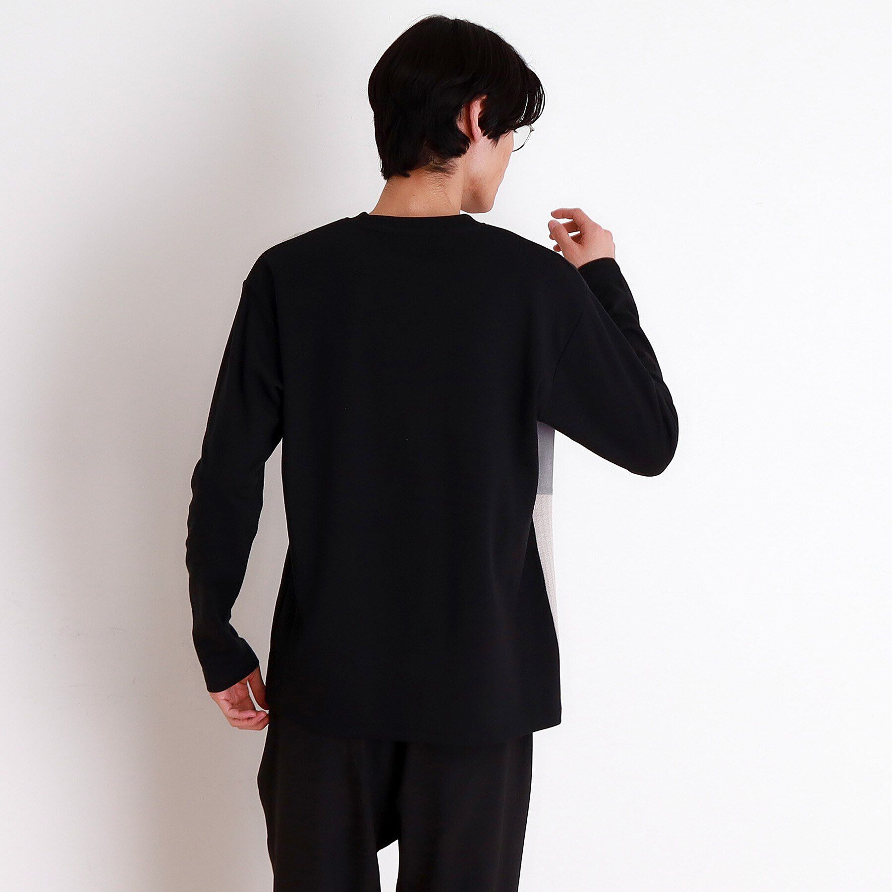 THE SHOP TK「パネルブロッキング長袖Tシャツ」|Tシャツ・カットソー|