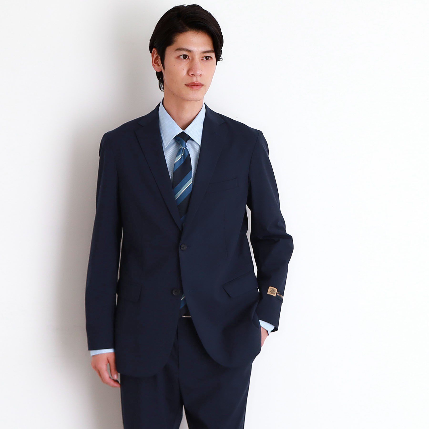 THE SHOP TK「【CARREMAN】テーラードジャケット セットアップ可」|テーラードジャケット|ネイビー(094)