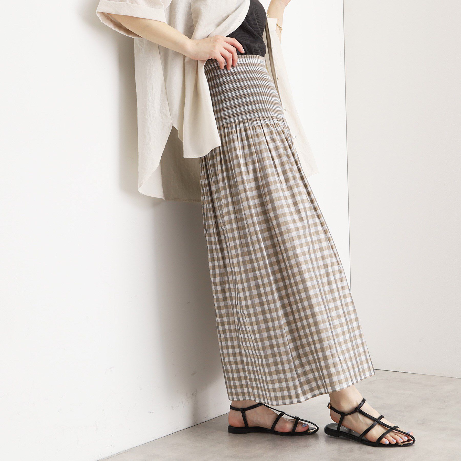 THE SHOP TK「リバーシブルスカート【洗える】」|スカート|