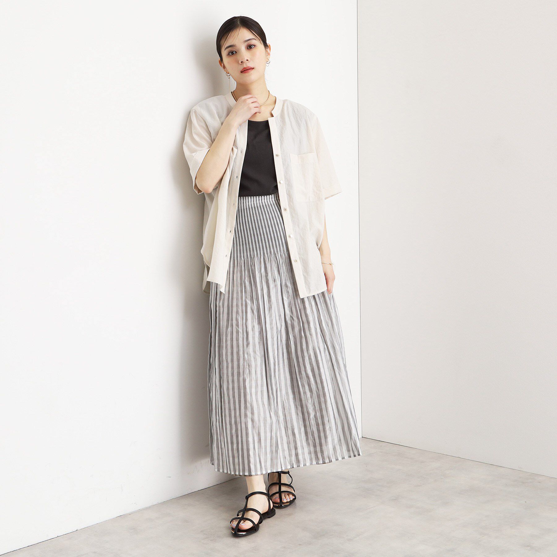 THE SHOP TK「リバーシブルスカート【洗える】」|スカート|