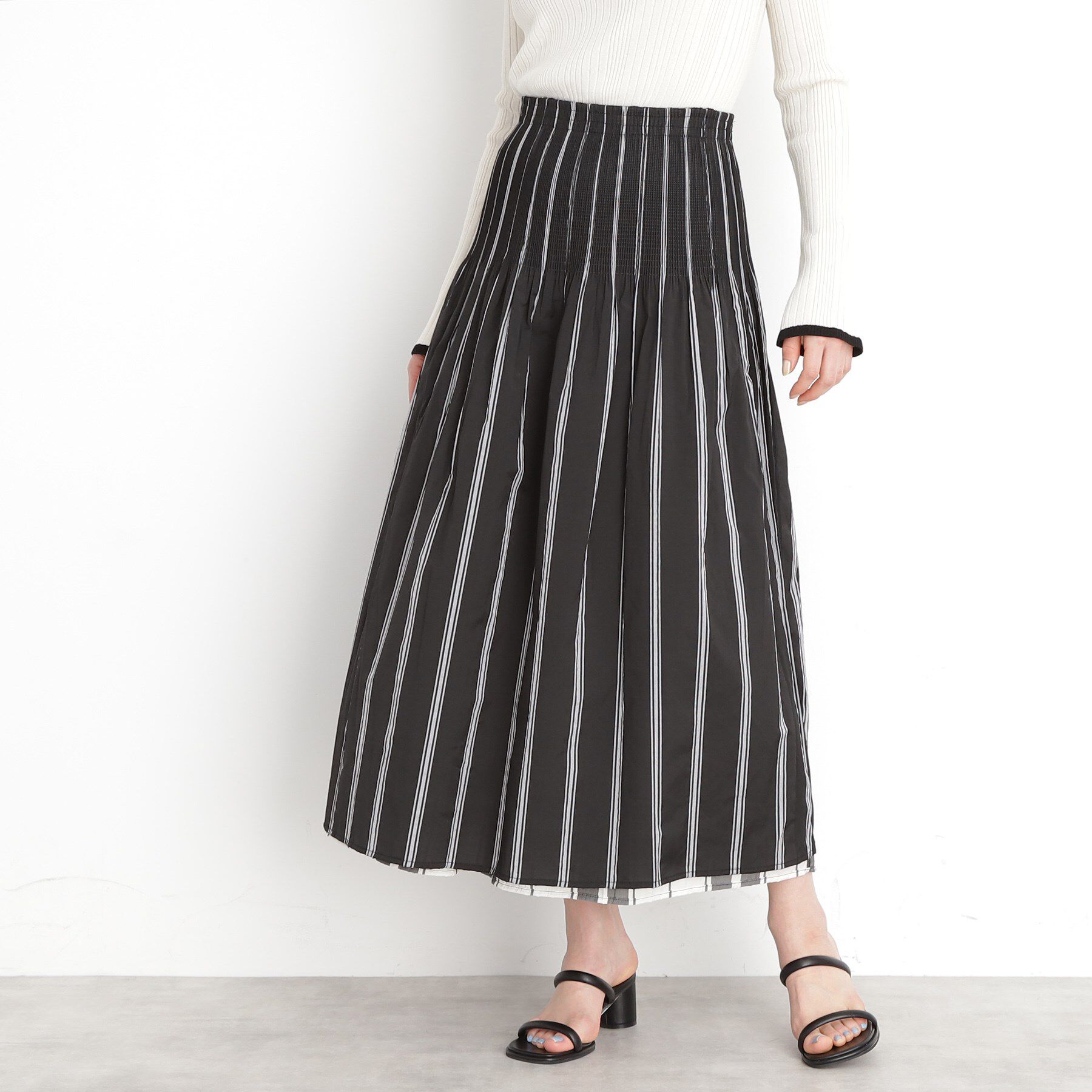 THE SHOP TK「リバーシブルスカート【洗える】」|スカート|