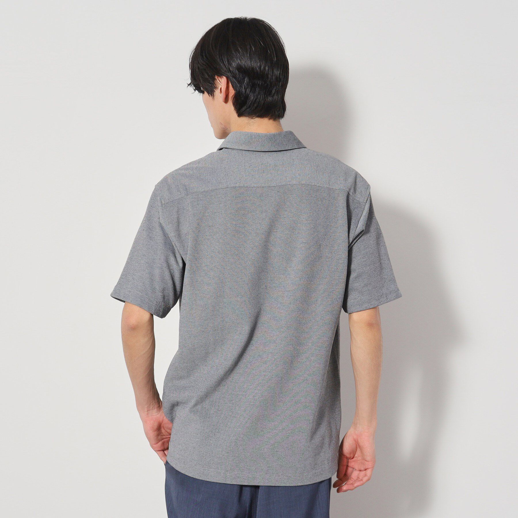 THE SHOP TK「シャンブレーカノコスキッパーポロシャツ」|ポロシャツ|