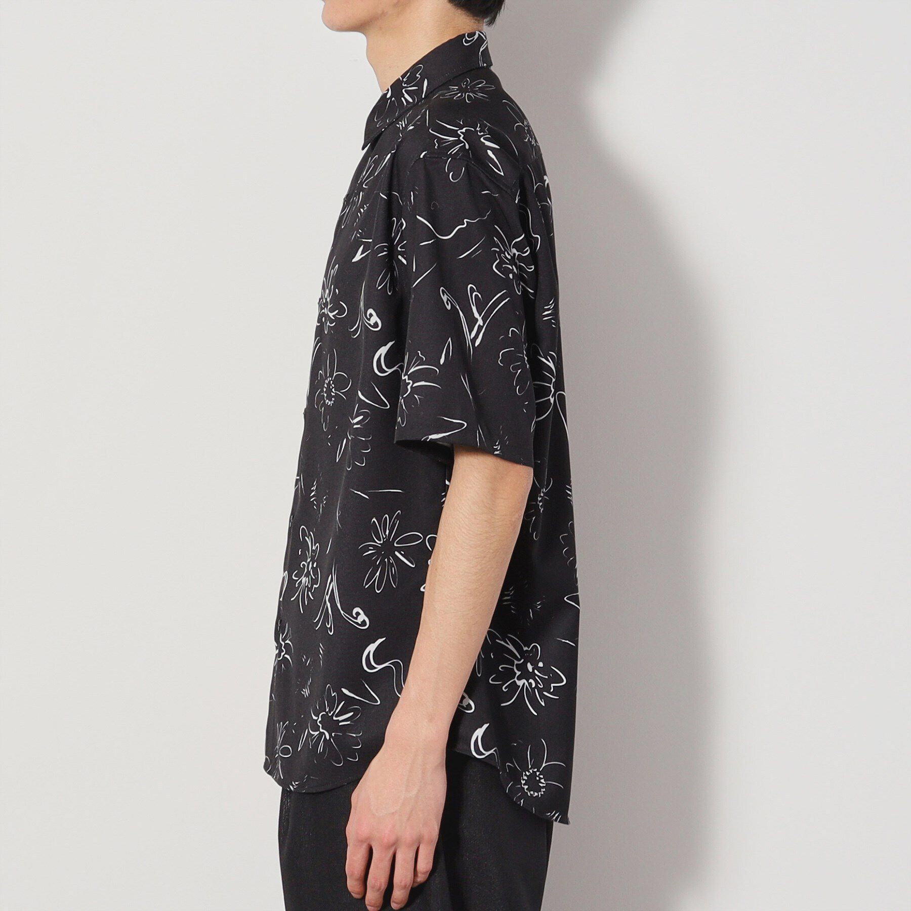 THE SHOP TK「ドライポリプリント半袖シャツ　洗える/吸水速乾」|シャツ・ブラウス|