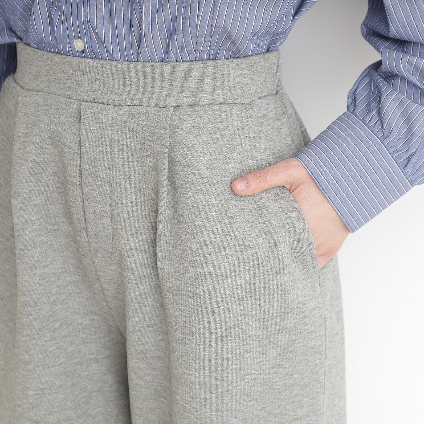 THE SHOP TK「スウェットワイドパンツ【洗える】」|その他|