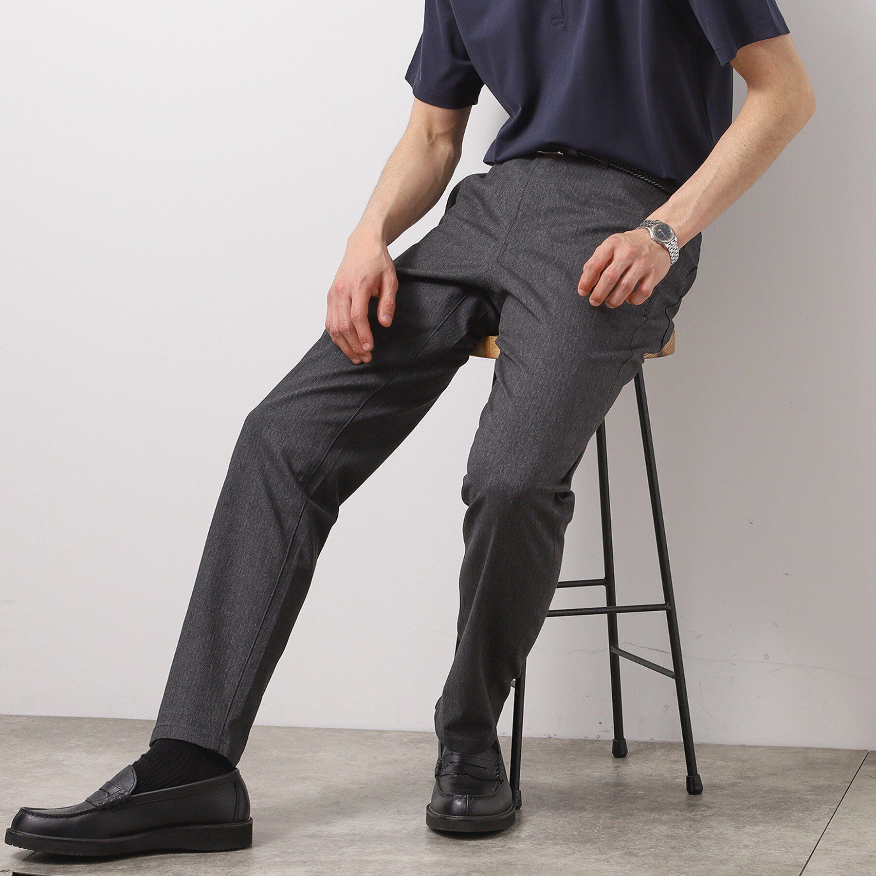 THE SHOP TK「【ひんやり快適ビジネス兼用パンツ】7DAYSパンツ COOL 接触冷感/ストレッチ/ON・OFF兼用」|その他|