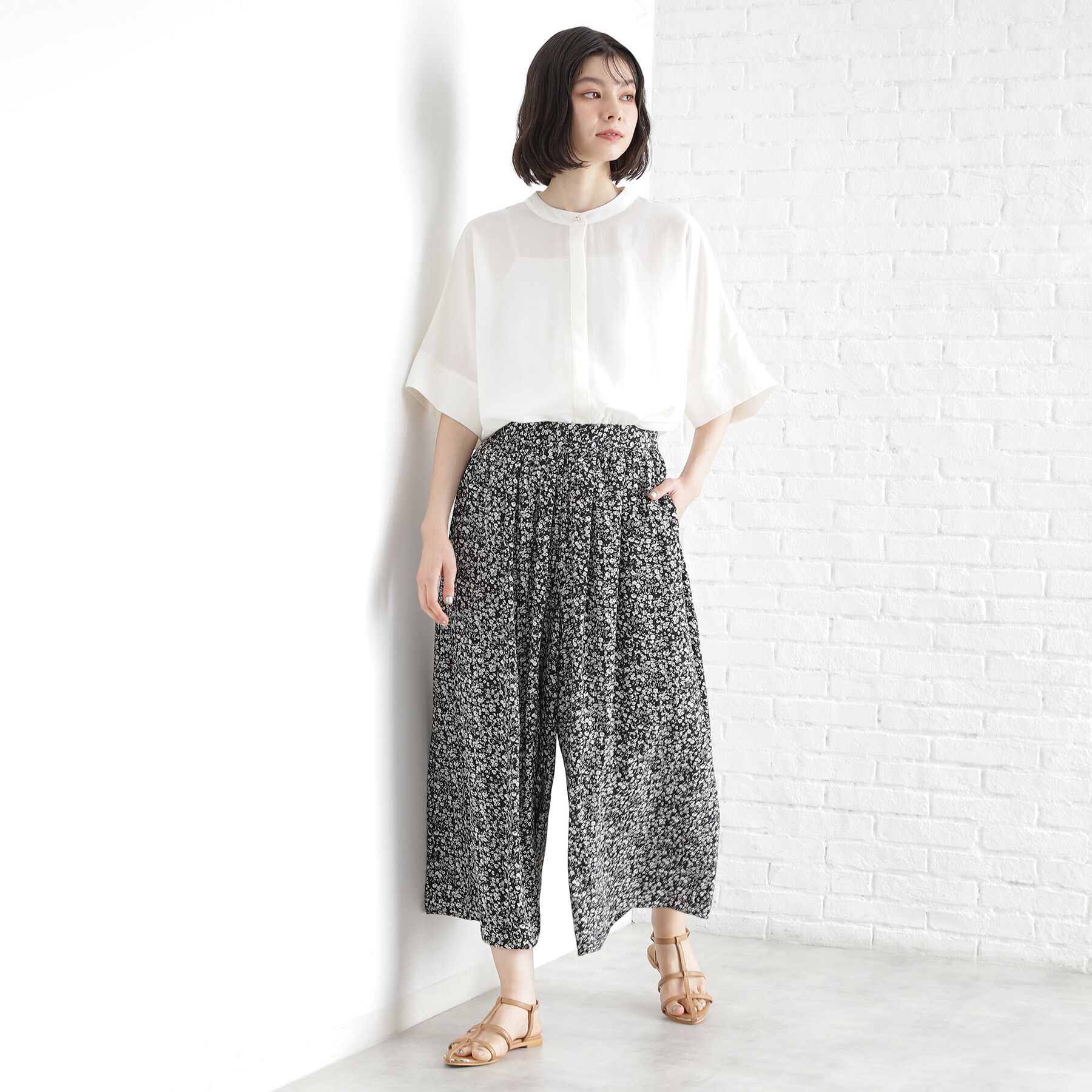 THE SHOP TK「ギャザースカーチョ【洗える/親子リンク】」|その他|