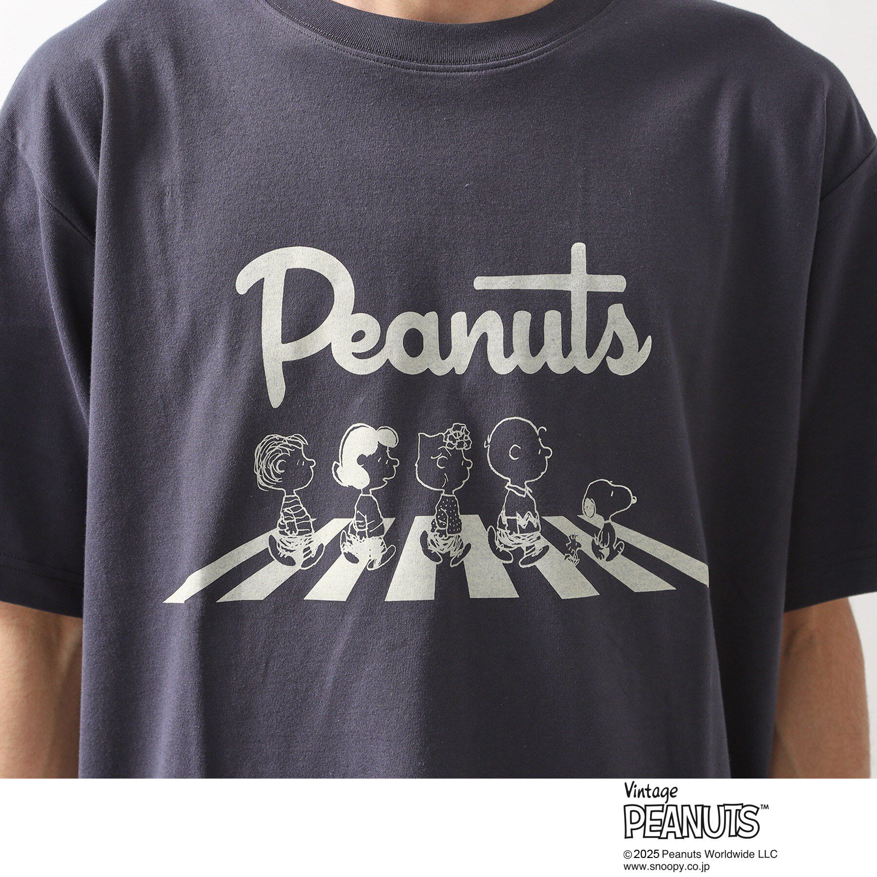 THE SHOP TK「75周年PEANUTSデザイン半袖Tシャツ」|Tシャツ・カットソー|