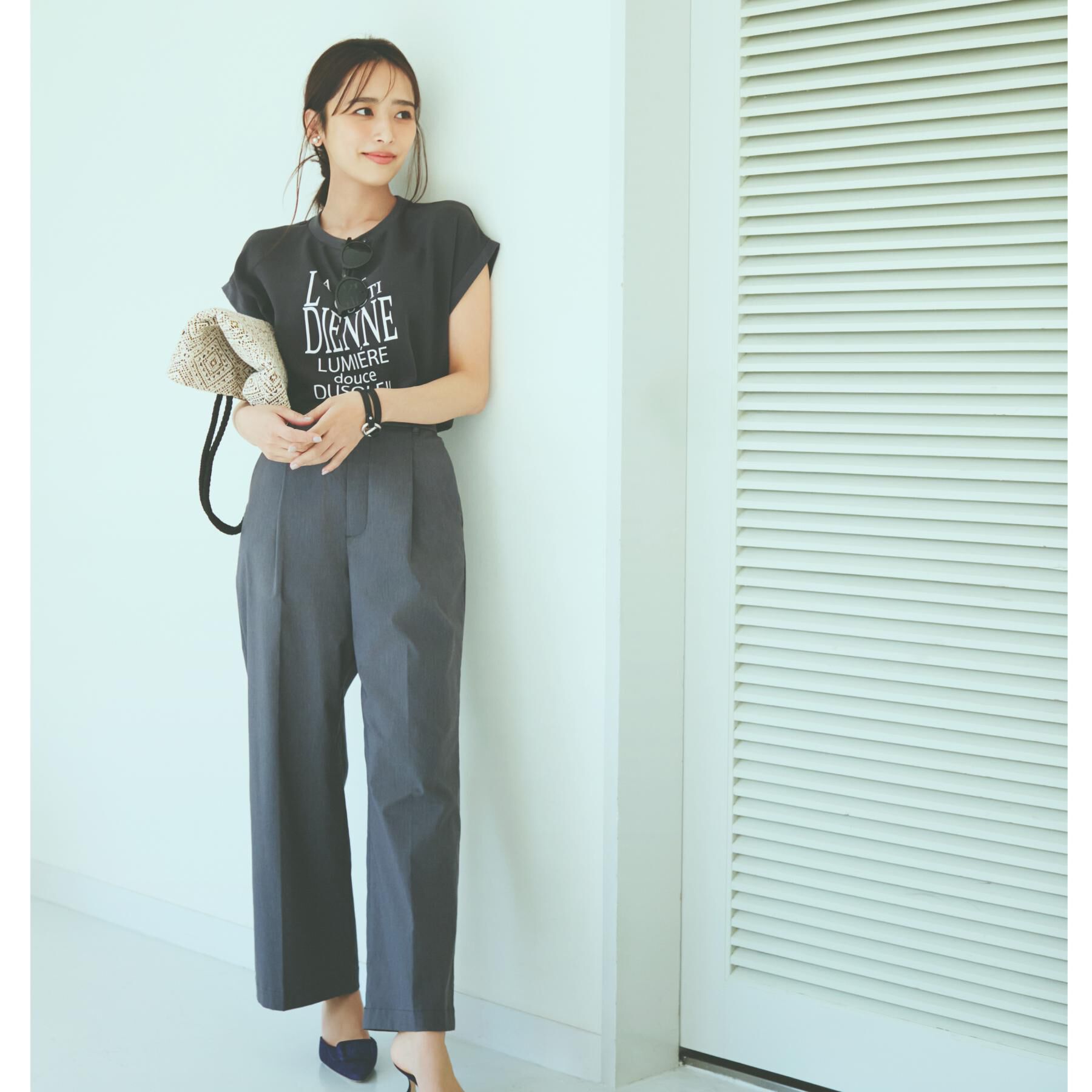 THE SHOP TK「アソートプリントTシャツ【防シワ／接触冷感／UV／洗濯機OK】」|Tシャツ・カットソー|