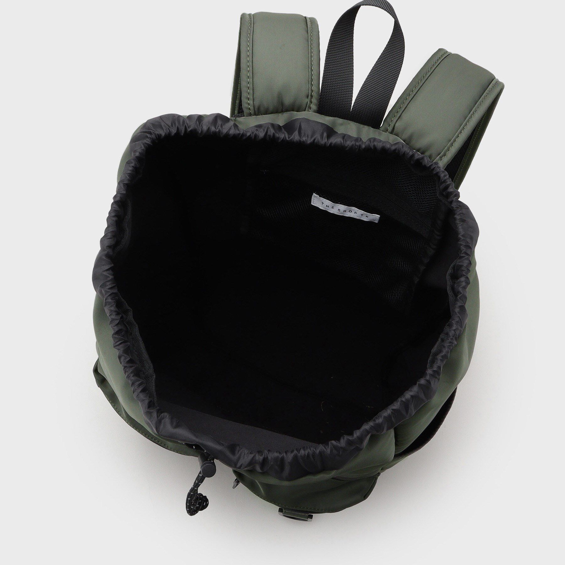 THE SHOP TK「ダブルポケット巾着バック ／ ナップサック」|リュック|