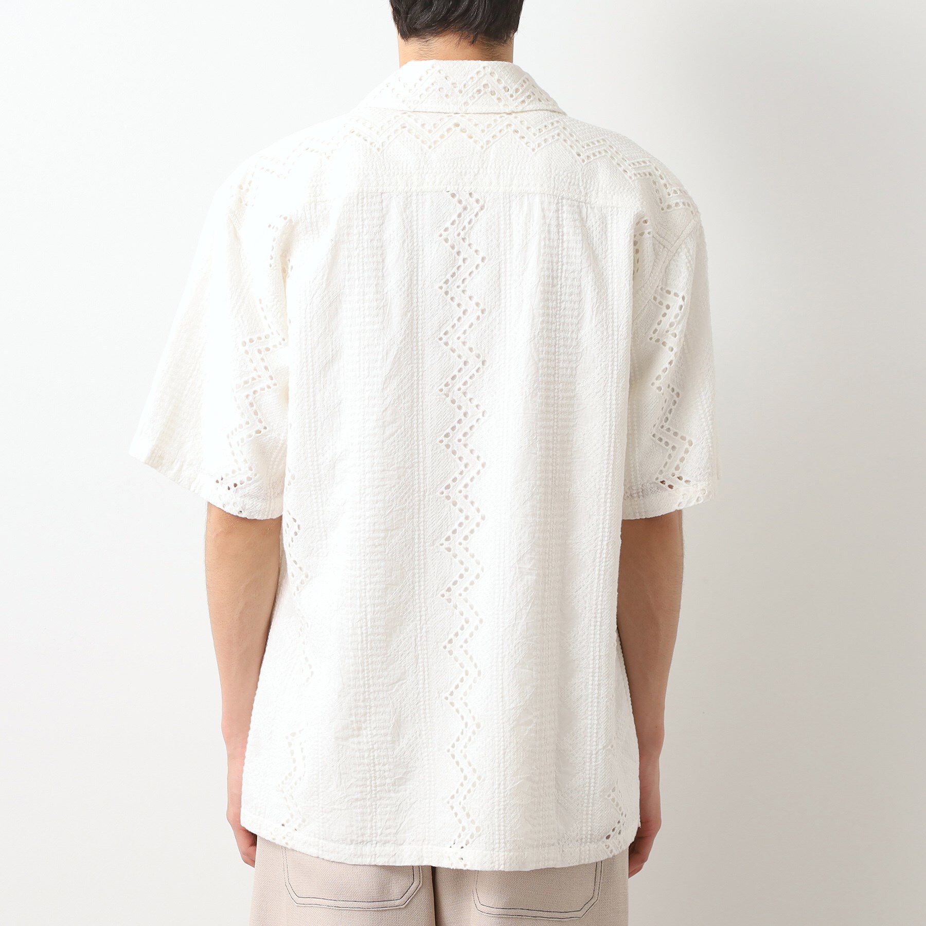 THE SHOP TK「インド刺繍半袖シャツ　【親子リンク/洗濯機OK】」|シャツ・ブラウス|