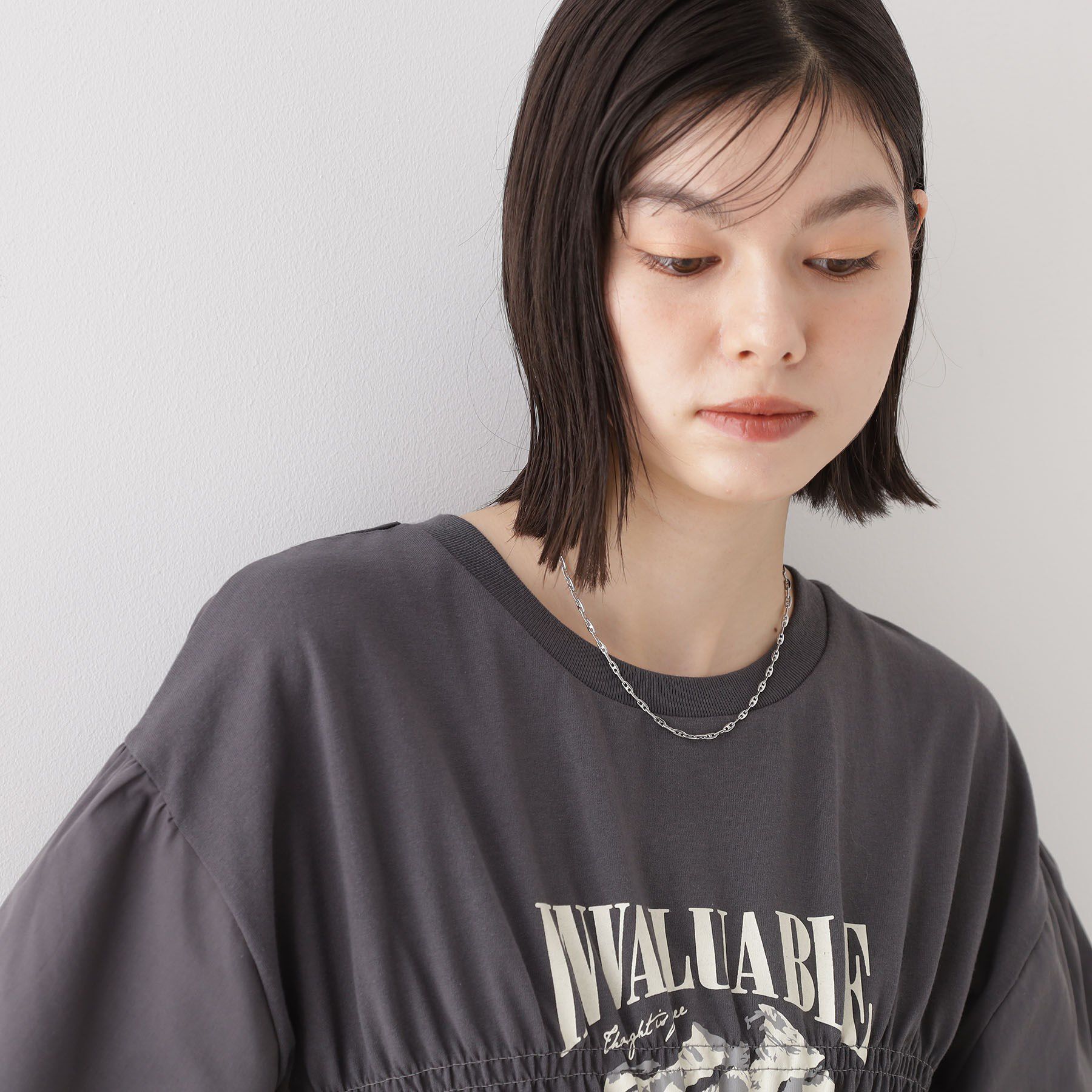 THE SHOP TK「コインチェーン2WAYショートネックレス」|ネックレス|