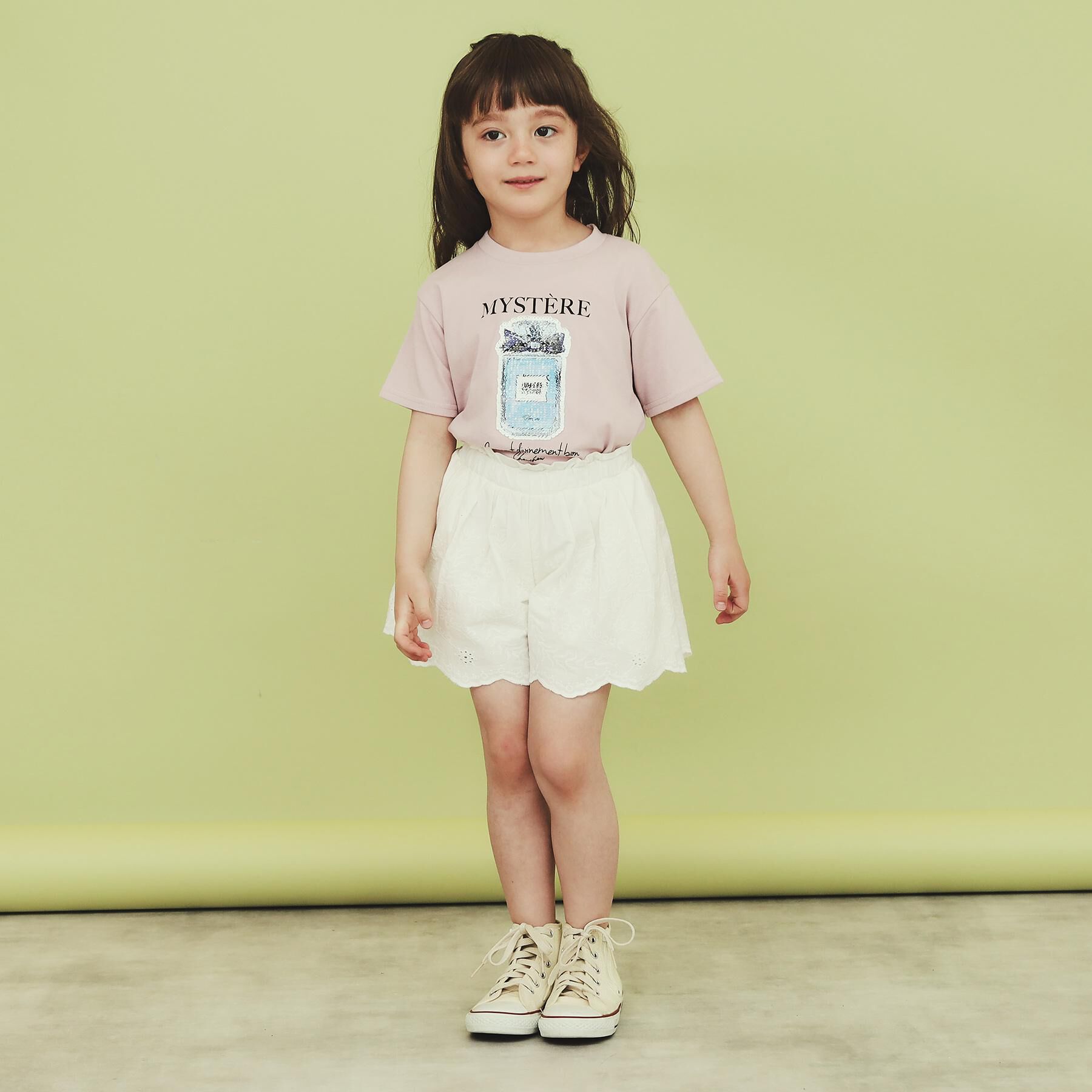 THE SHOP TK「【110－150】色が変わる！スパンコール半袖Tシャツ/洗える」|Tシャツ・カットソー|