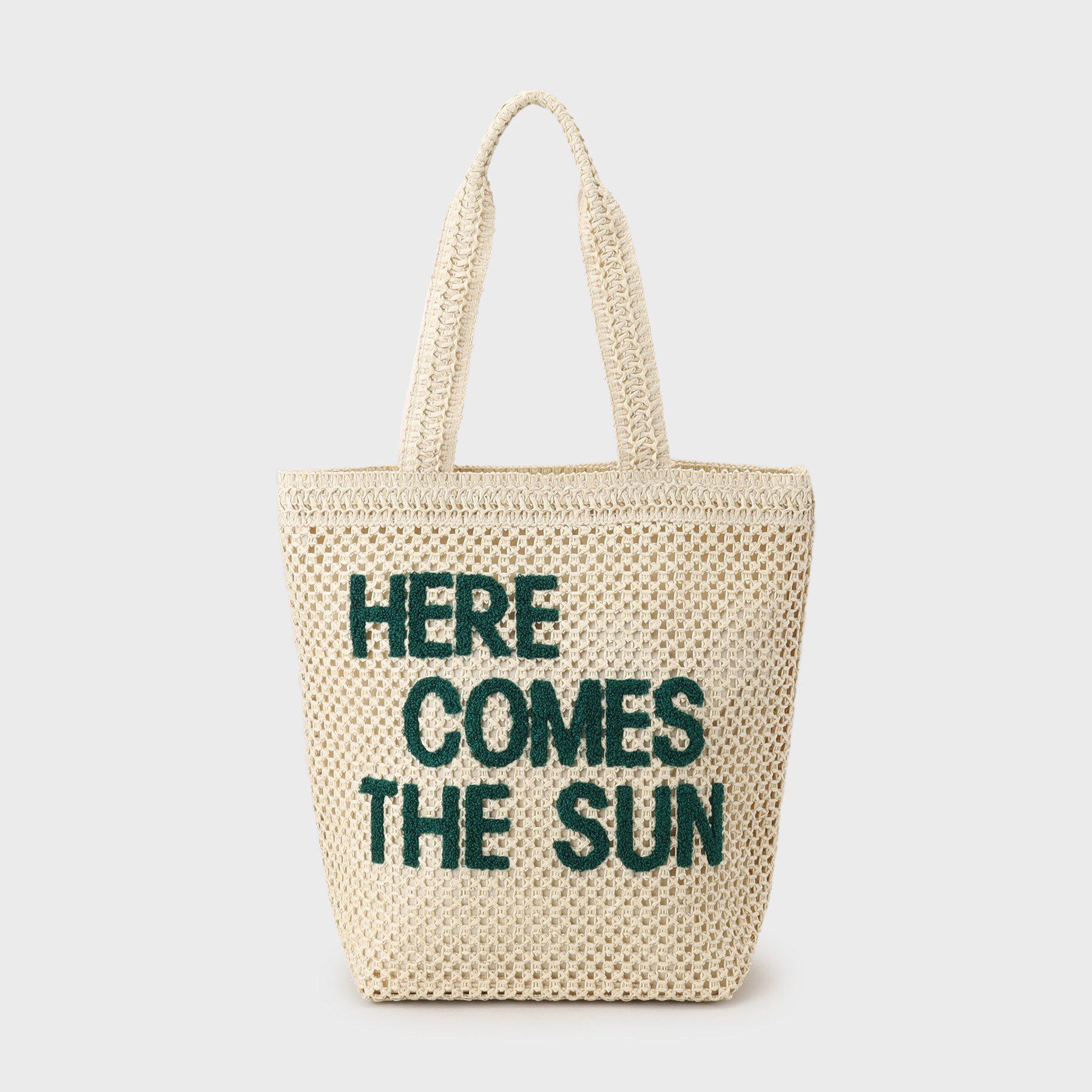 THE SHOP TK「カラーロゴ雑材トートバッグ」|トートバッグ|アイボリー(004)