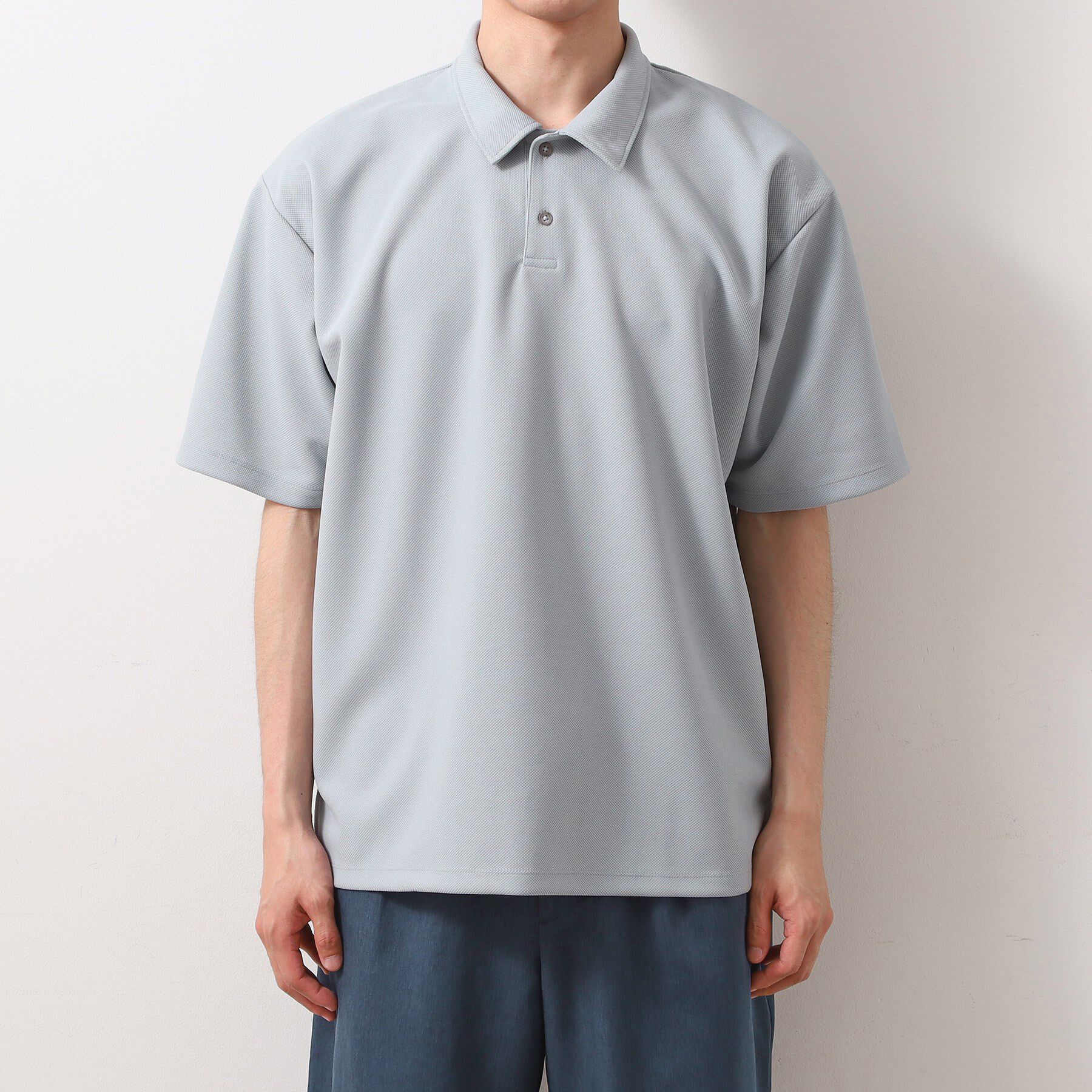 THE SHOP TK「ドライタッチカノコポロシャツ 【洗濯機OK/さらさら】」|ポロシャツ|