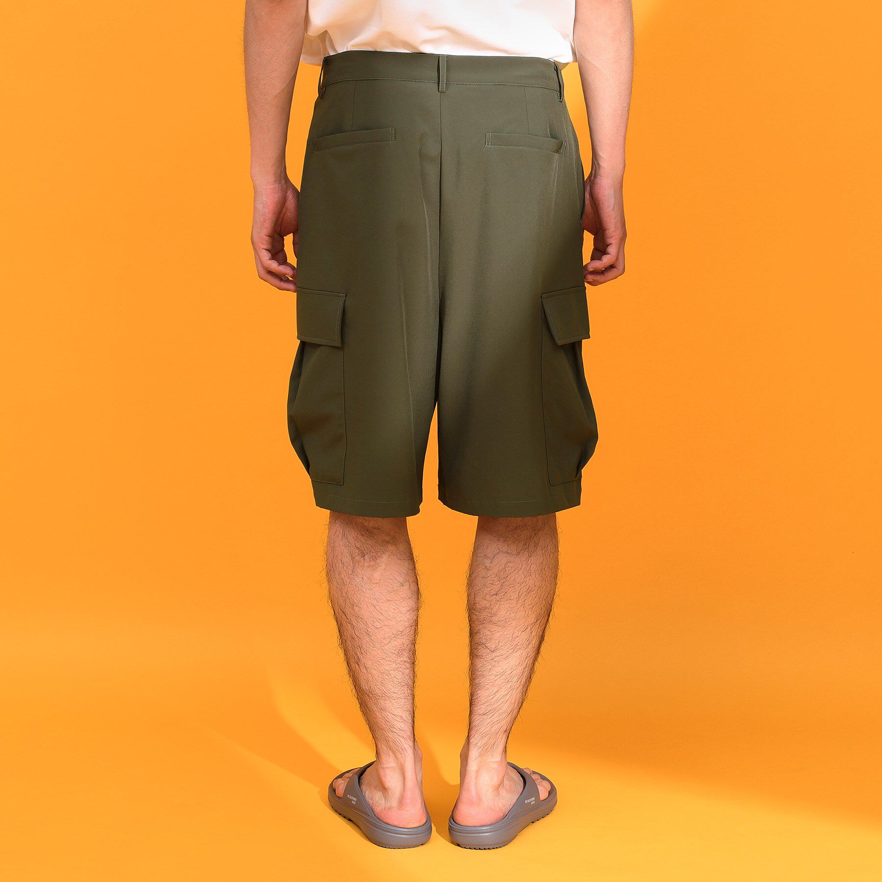 THE SHOP TK「mizugiwa水陸両用カーゴショートパンツ 【接触冷感/UVカット/吸水速乾/洗濯機OK】」|その他|