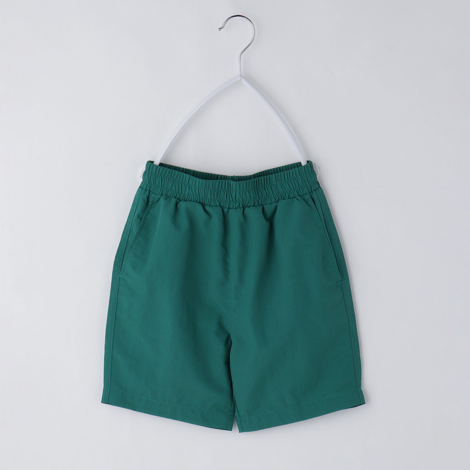 THE SHOP TK「【110－160】ナイロンワッシャーショーツ/接触冷感・洗濯機OK」|その他|グリーン(023)