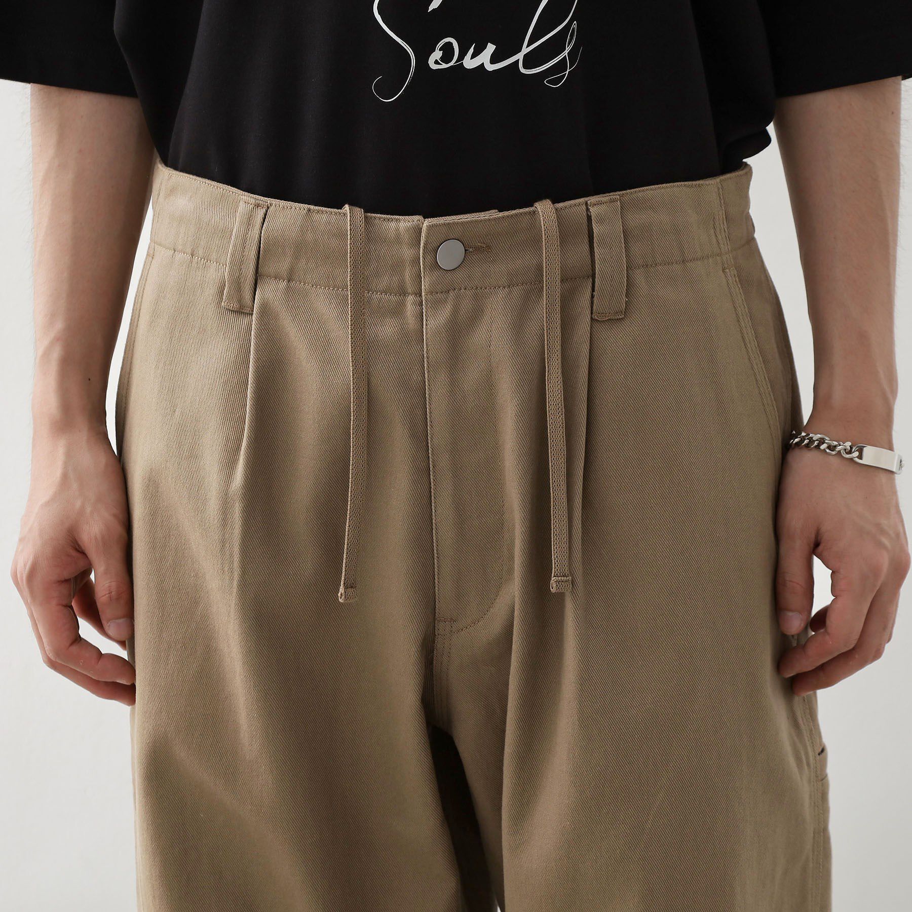 THE SHOP TK「ツイルチノワイドパンツ」|その他|