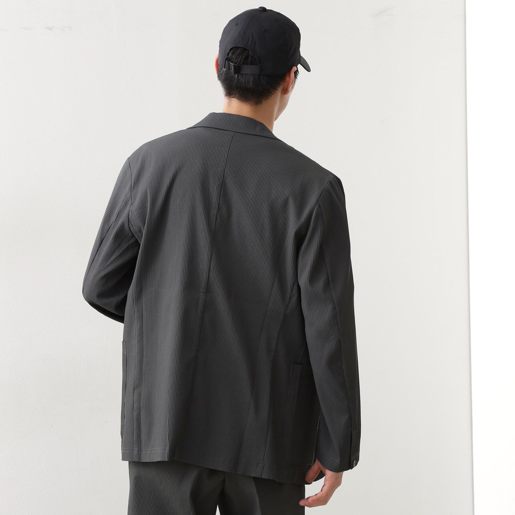 THE SHOP TK「【Begin/ビギン10月号掲載】楊柳スマートジャケット　軽量/洗濯機OK/セットアップ可」|テーラードジャケット|