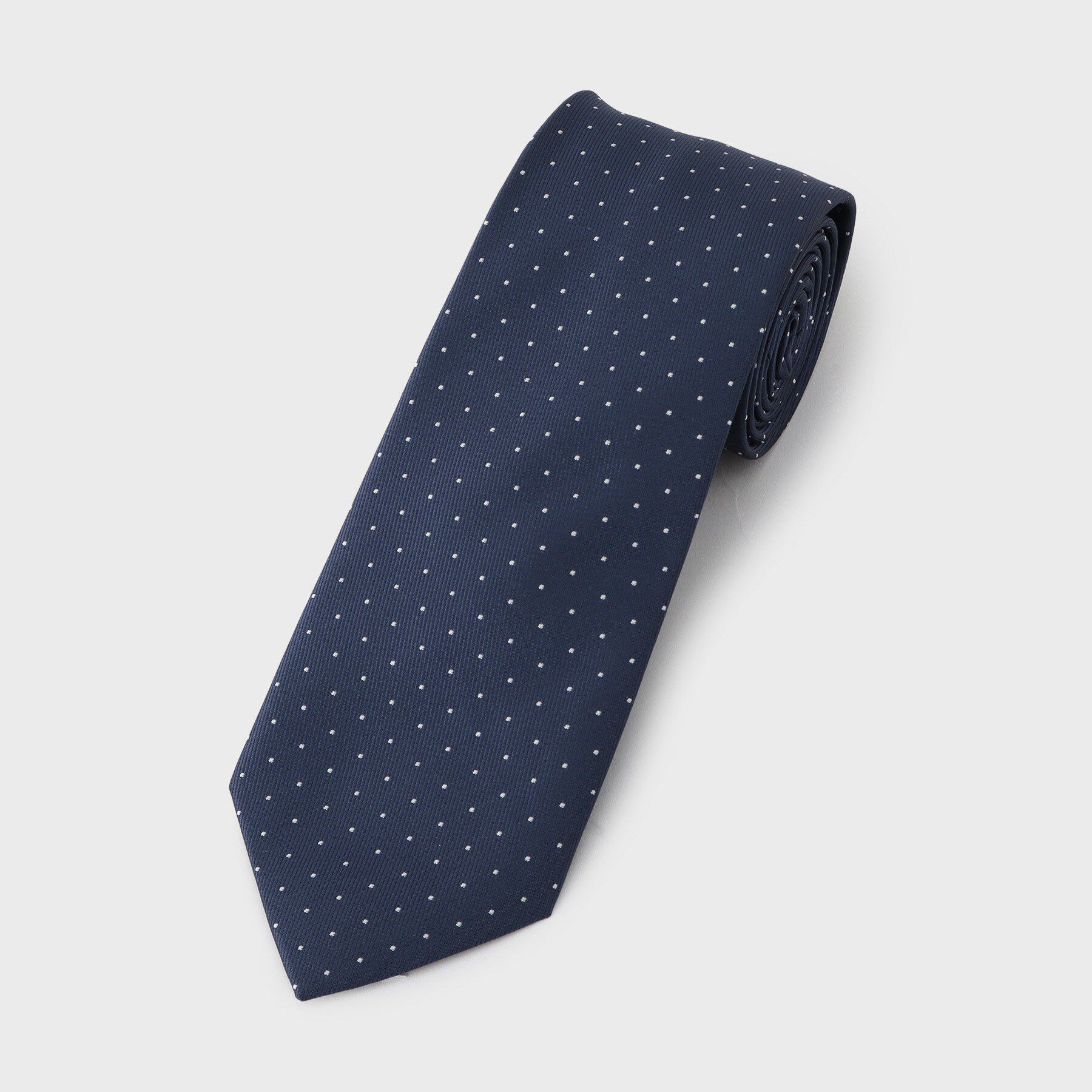 THE SHOP TK「アソートピンドットネクタイ 【洗濯機OK】」|ネクタイ・蝶ネクタイ|ネイビー(194)