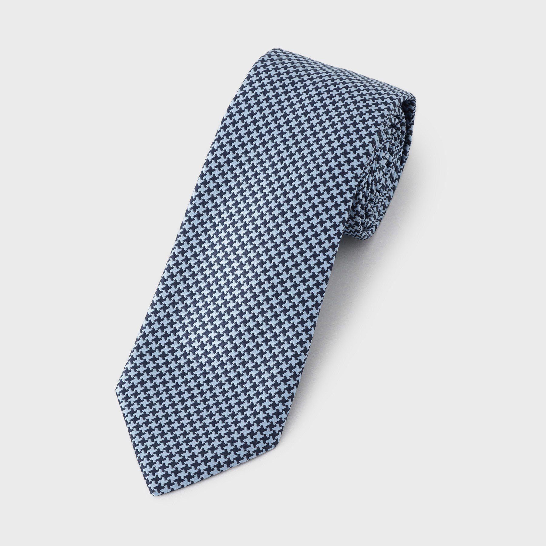 THE SHOP TK「千鳥柄ネクタイ 【洗濯機OK】」|ネクタイ・蝶ネクタイ|