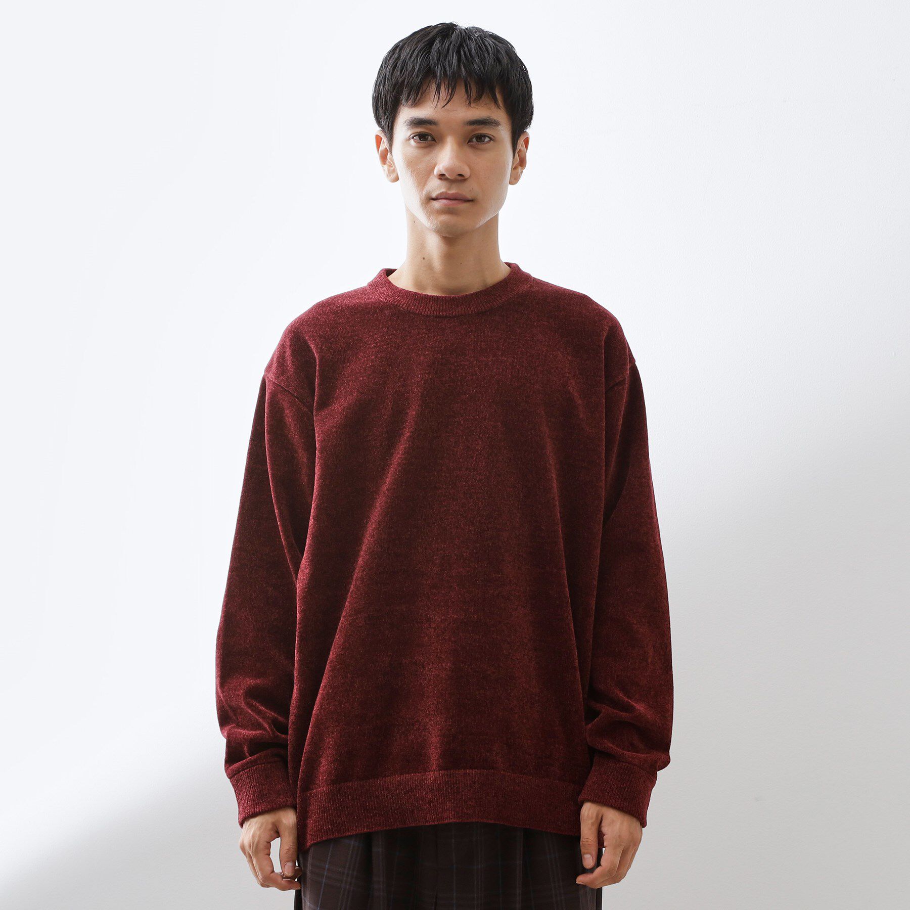 THE SHOP TK「【触れるたびに心地良い】ライトモールニット　洗濯機OK/ユニセックスでおすすめ！」|ニット・セーター|