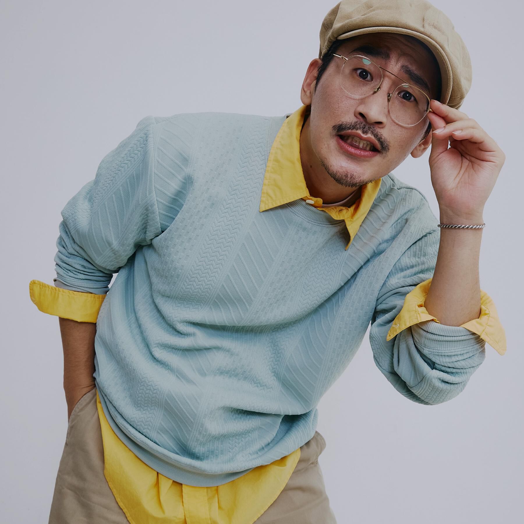 THE SHOP TK「【無地に飽きた方へ】ふくれジャカードスウェット　洗濯機OK/6色展開/ユニセックスでおすすめ！」|パーカー|