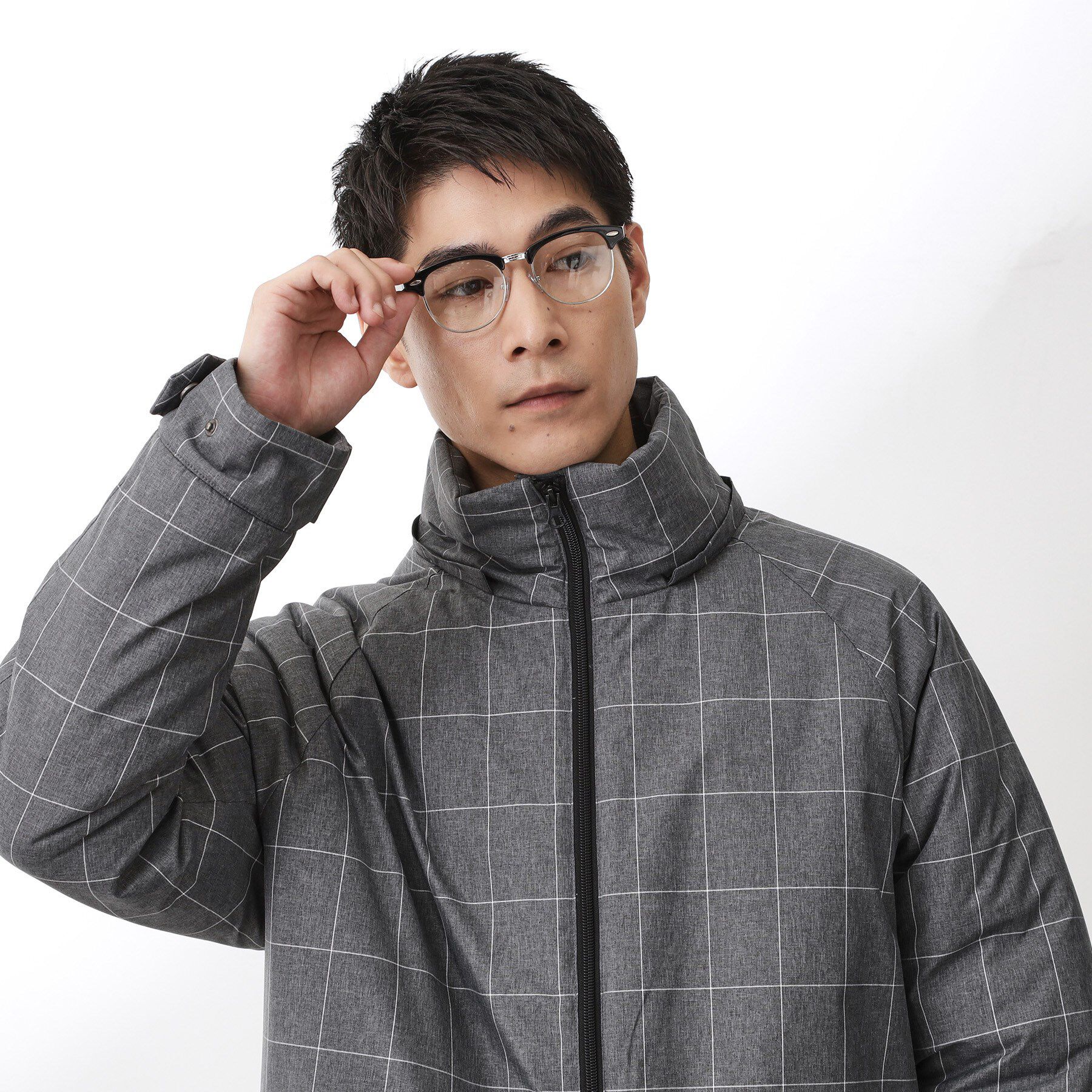 THE SHOP TK「【軽くて、暖かい】SORONA／ソロナ 中綿ブルゾン 防風/軽量/洗濯機OK/フード脱着可」|ブルゾン・スタジャン|