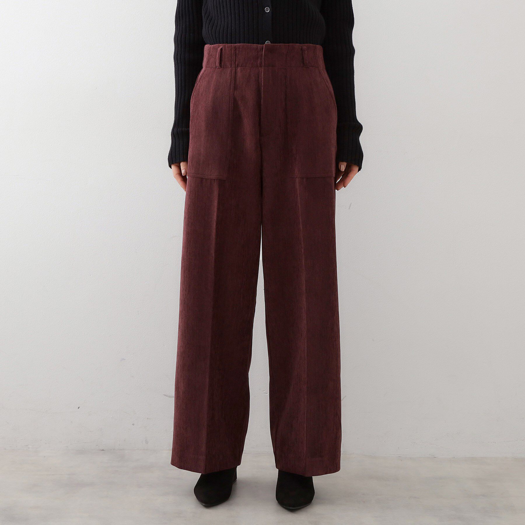 THE SHOP TK「クラッシュベロアベーカーパンツ」|その他|