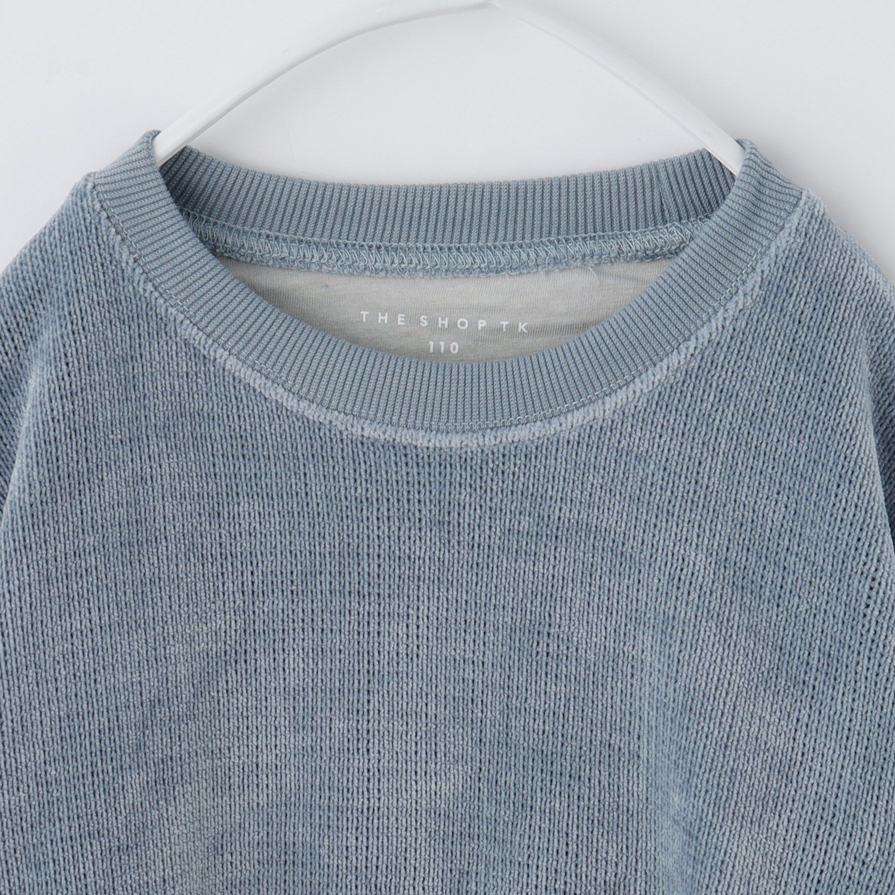 THE SHOP TK「【110-160】ベロアモールプルオーバー」|Tシャツ・カットソー|
