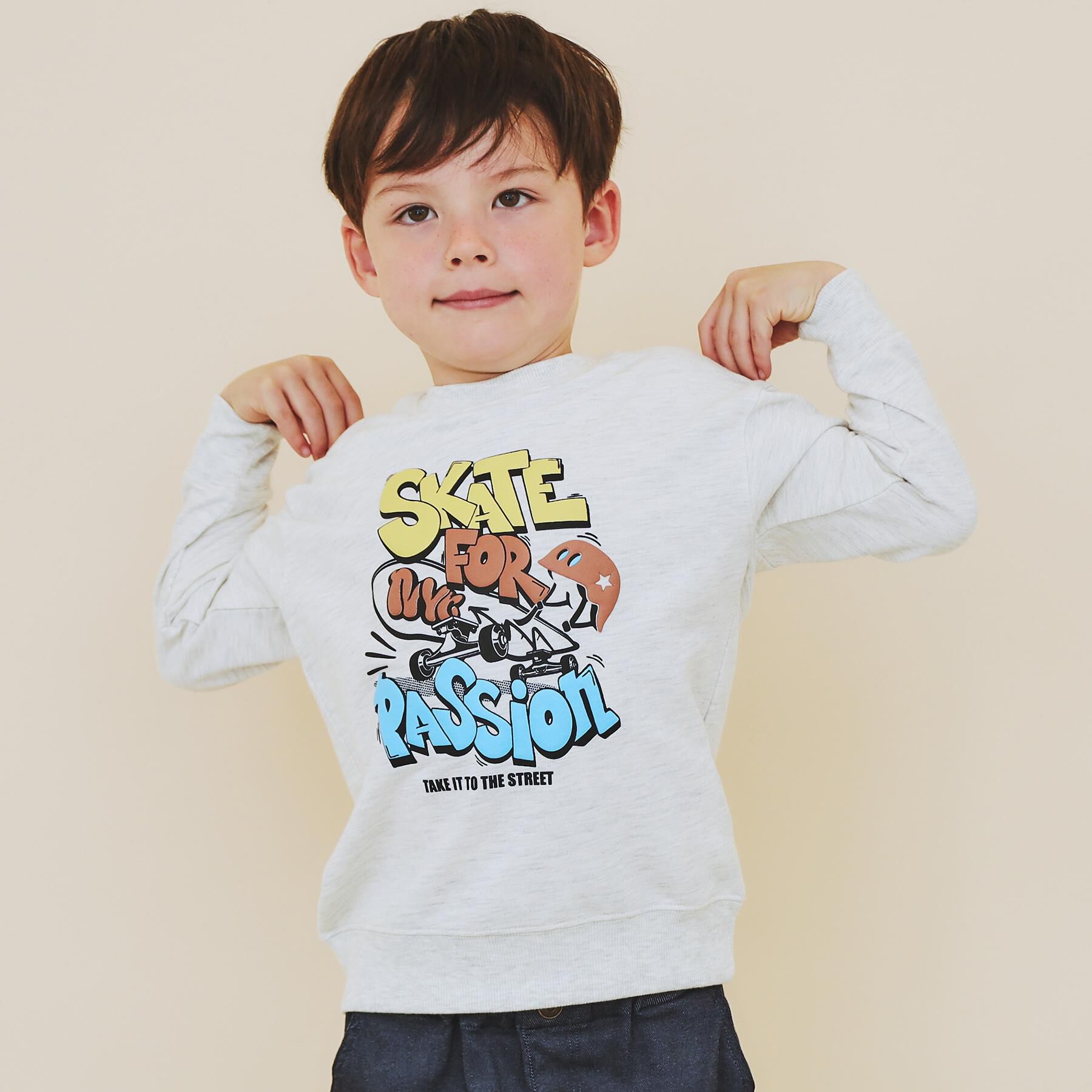 THE SHOP TK「【110－160/3柄&times;2色】ミニ裏毛ロゴプルオーバー」|その他|