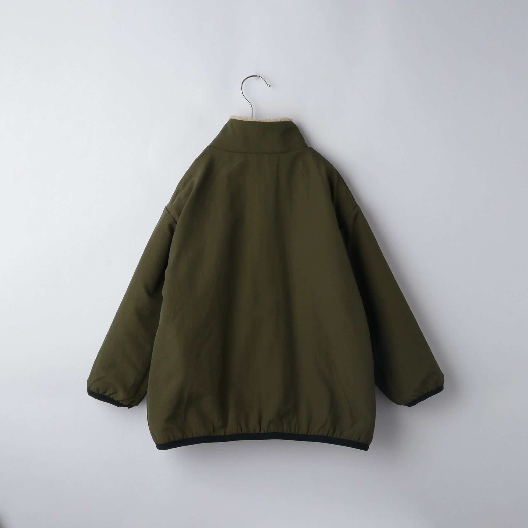 THE SHOP TK「【110－160】ボアリバーシブブルゾン/洗濯機OK」|ブルゾン・スタジャン|