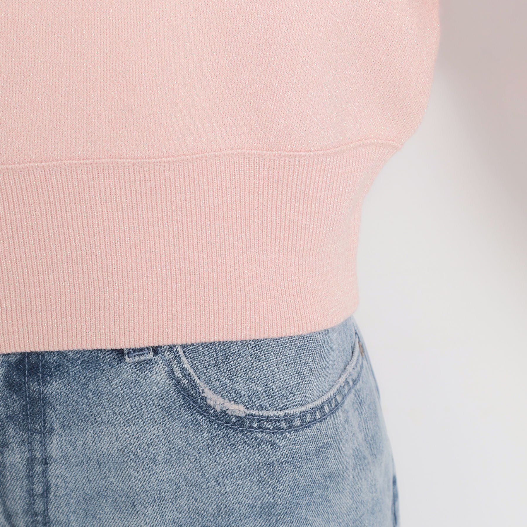 THE SHOP TK「【着丈が選べる】スウェットライクラメジャカードニット」|ニット・セーター|