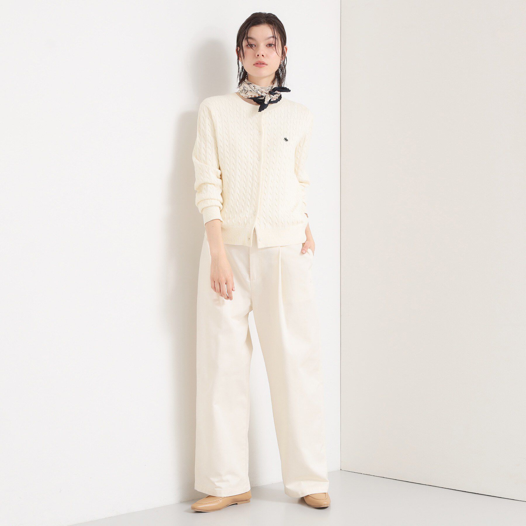 THE SHOP TK「【POLO BCS 別注】ケーブルカーディガン」|カーディガン|