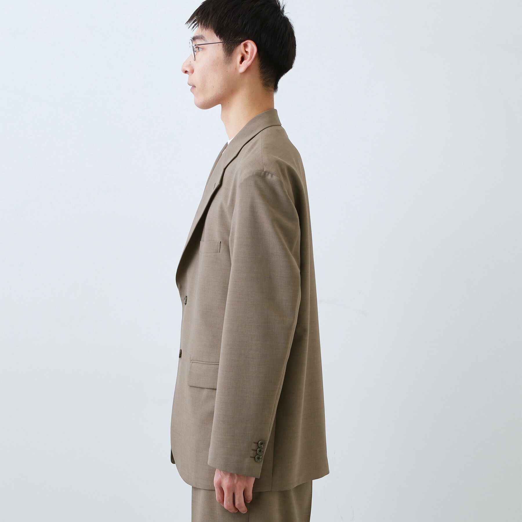 THE SHOP TK「AVANT LINO リラックスジャケット セットアップ可／洗濯機OK」|テーラードジャケット|