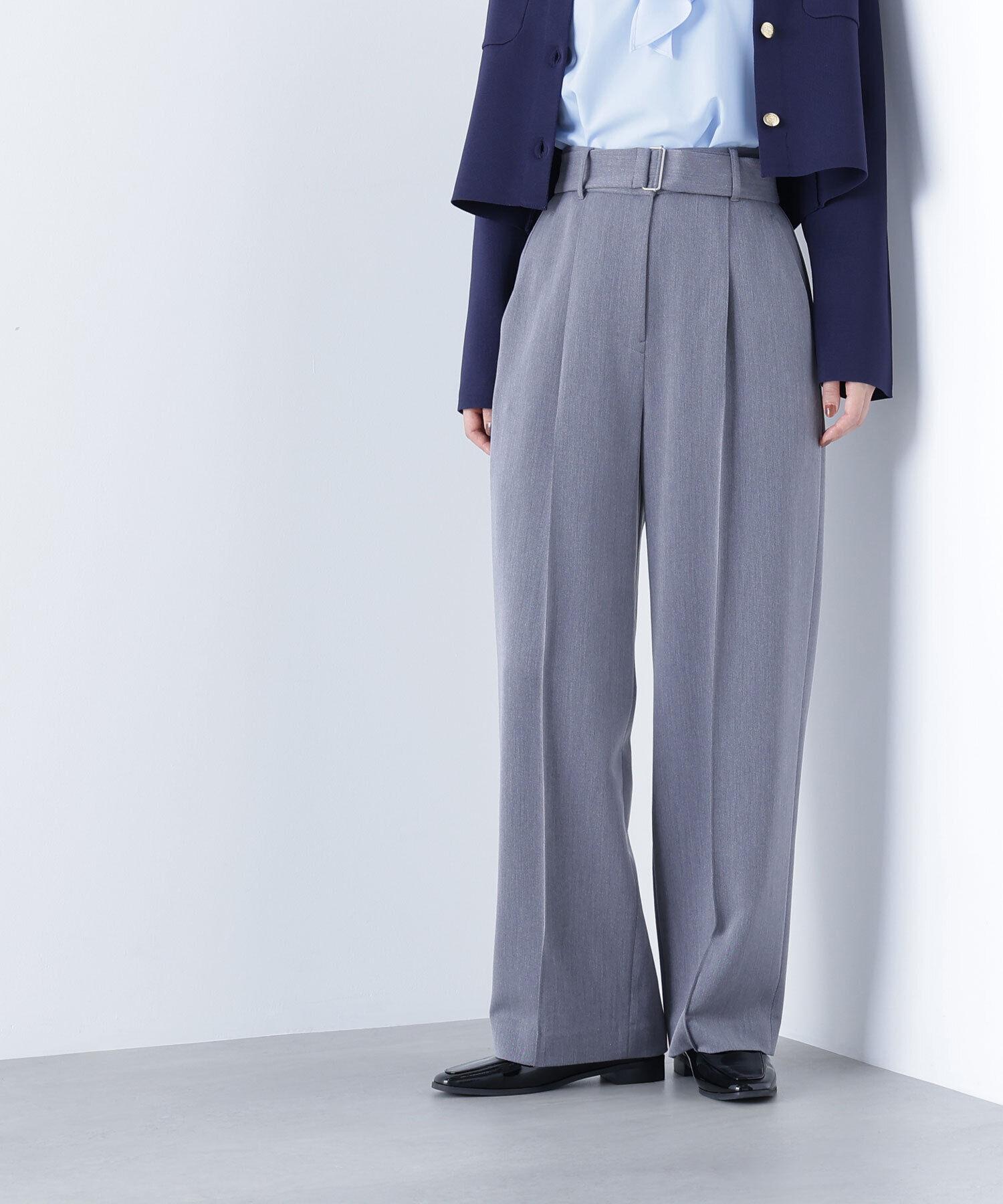  「コンパクトベスト セットアップ ワイドストレートパンツ」|その他|