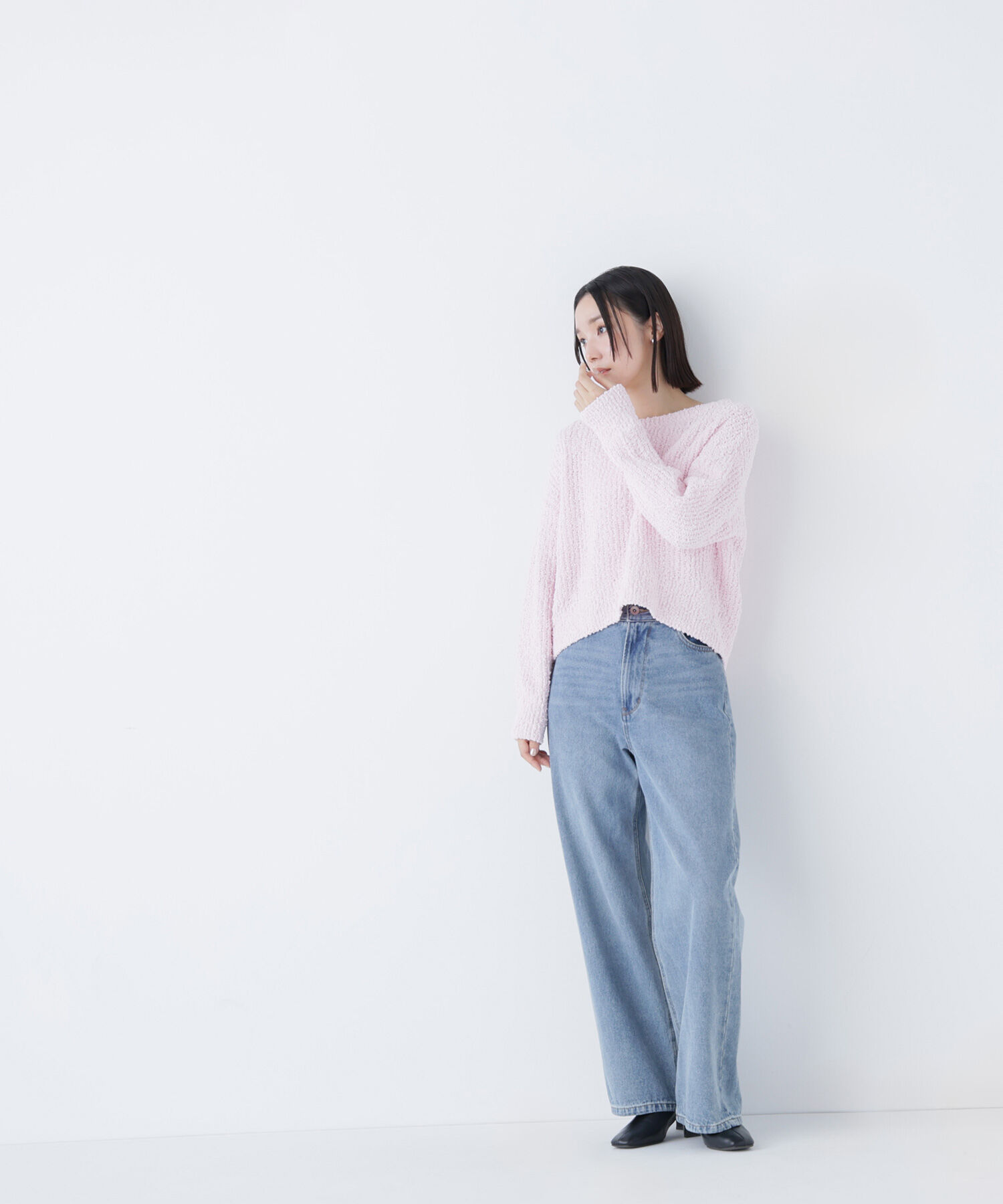  「ネップオーバーニット」|ニット・セーター|