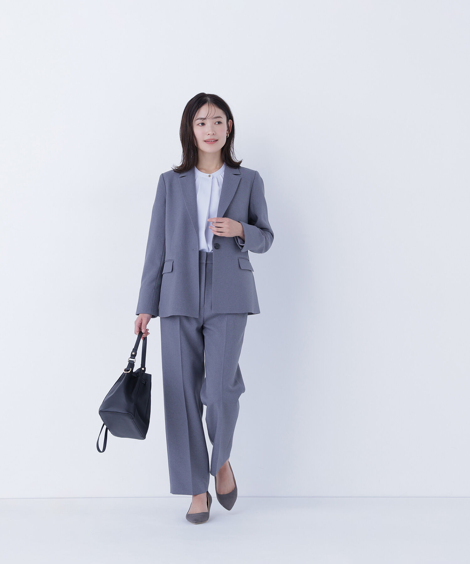  「フロントタックブラウス」|シャツ・ブラウス|