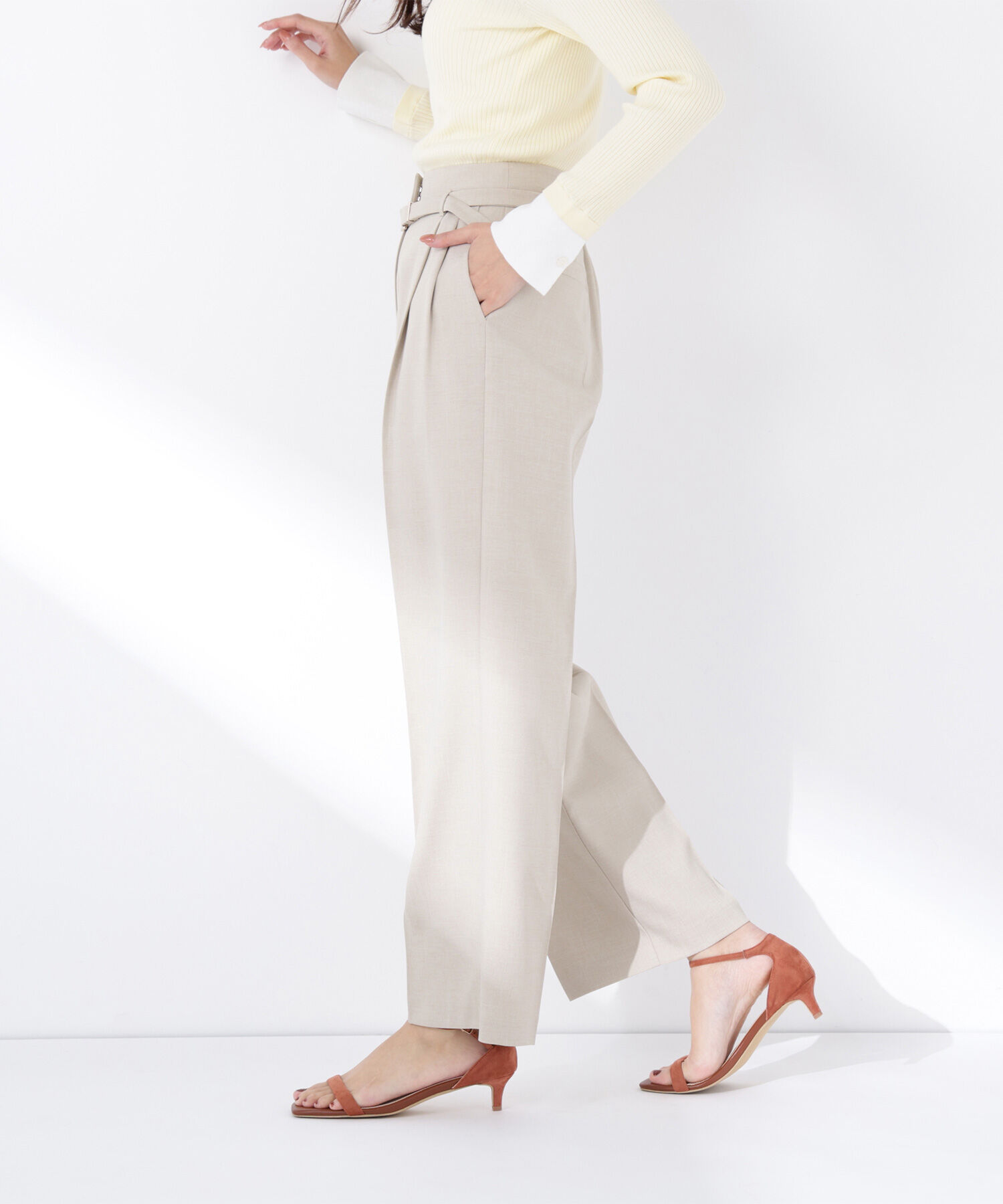  「はいたら沼！美脚ワイドパンツ」|その他|