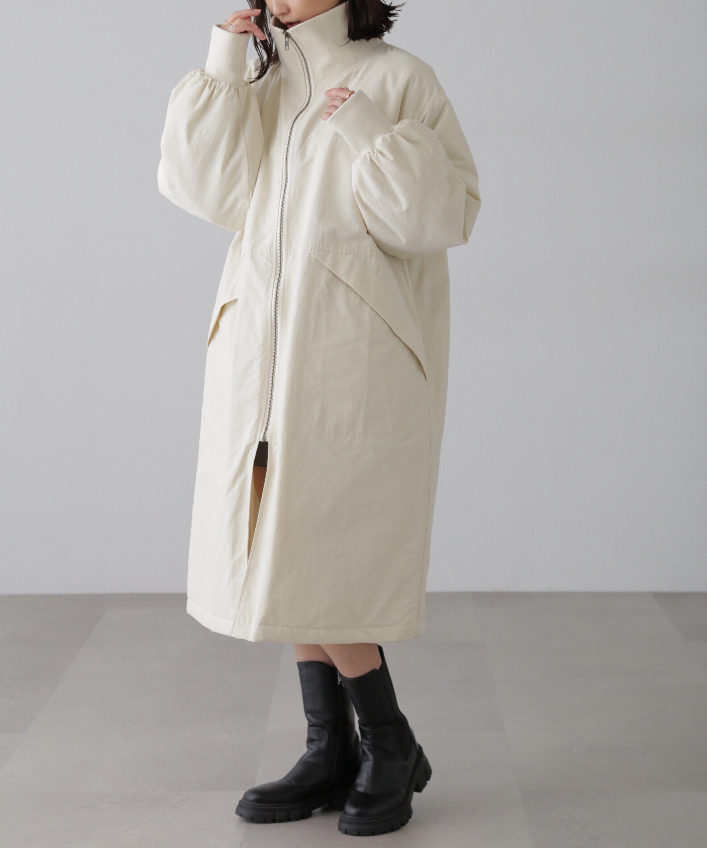  「リブスタンドロングコート」|その他|