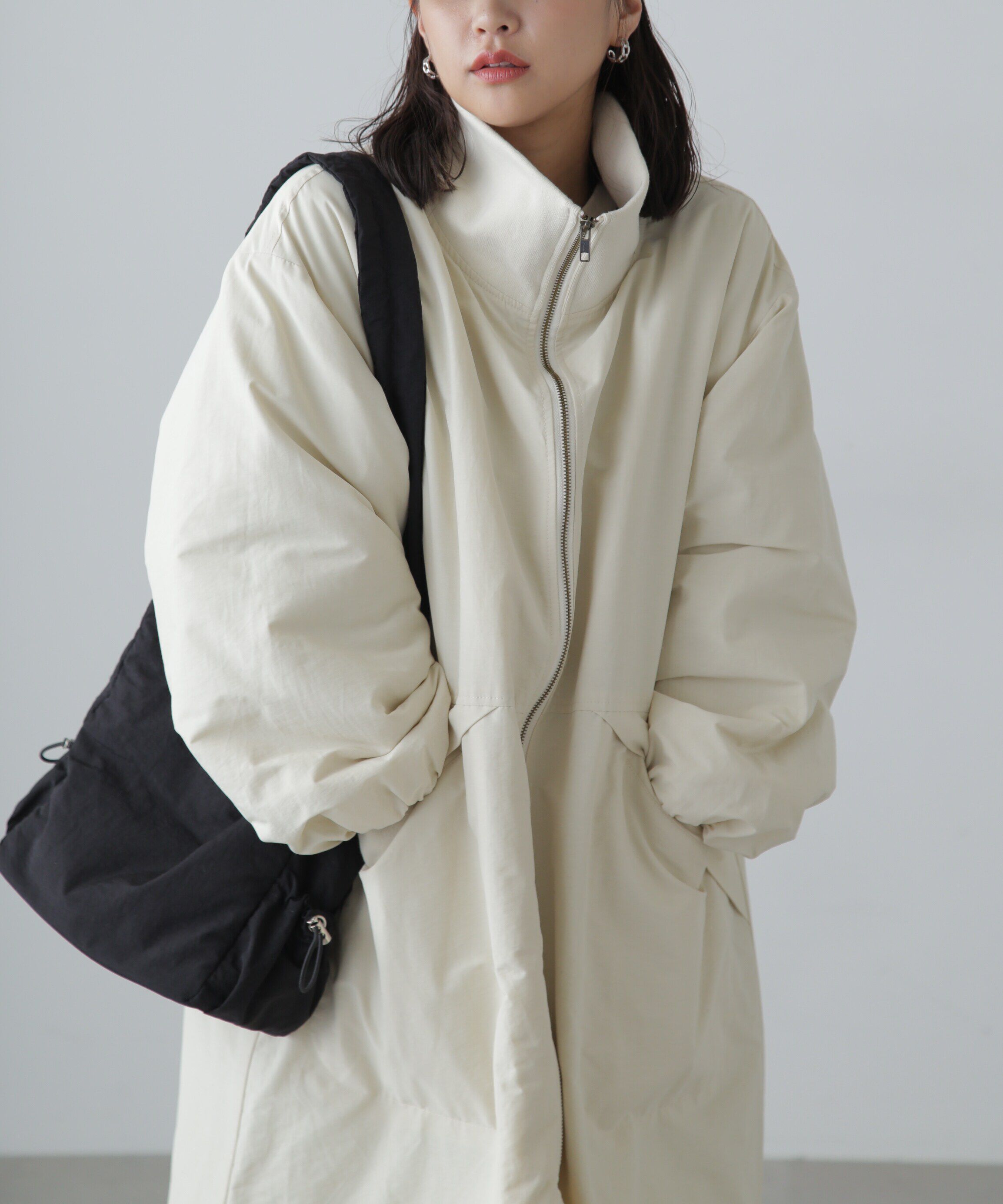  「リブスタンドロングコート」|その他|