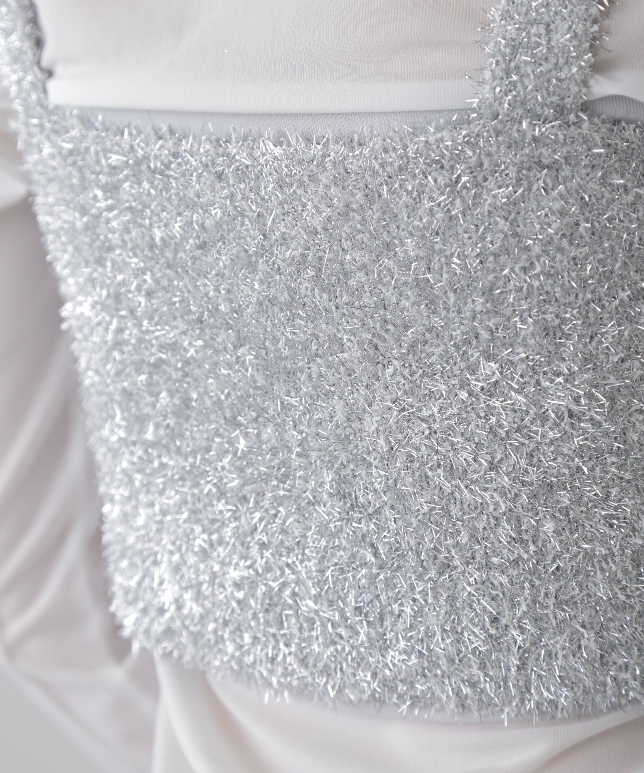  「シャギーラメニットビスチェ」|ニット・セーター|