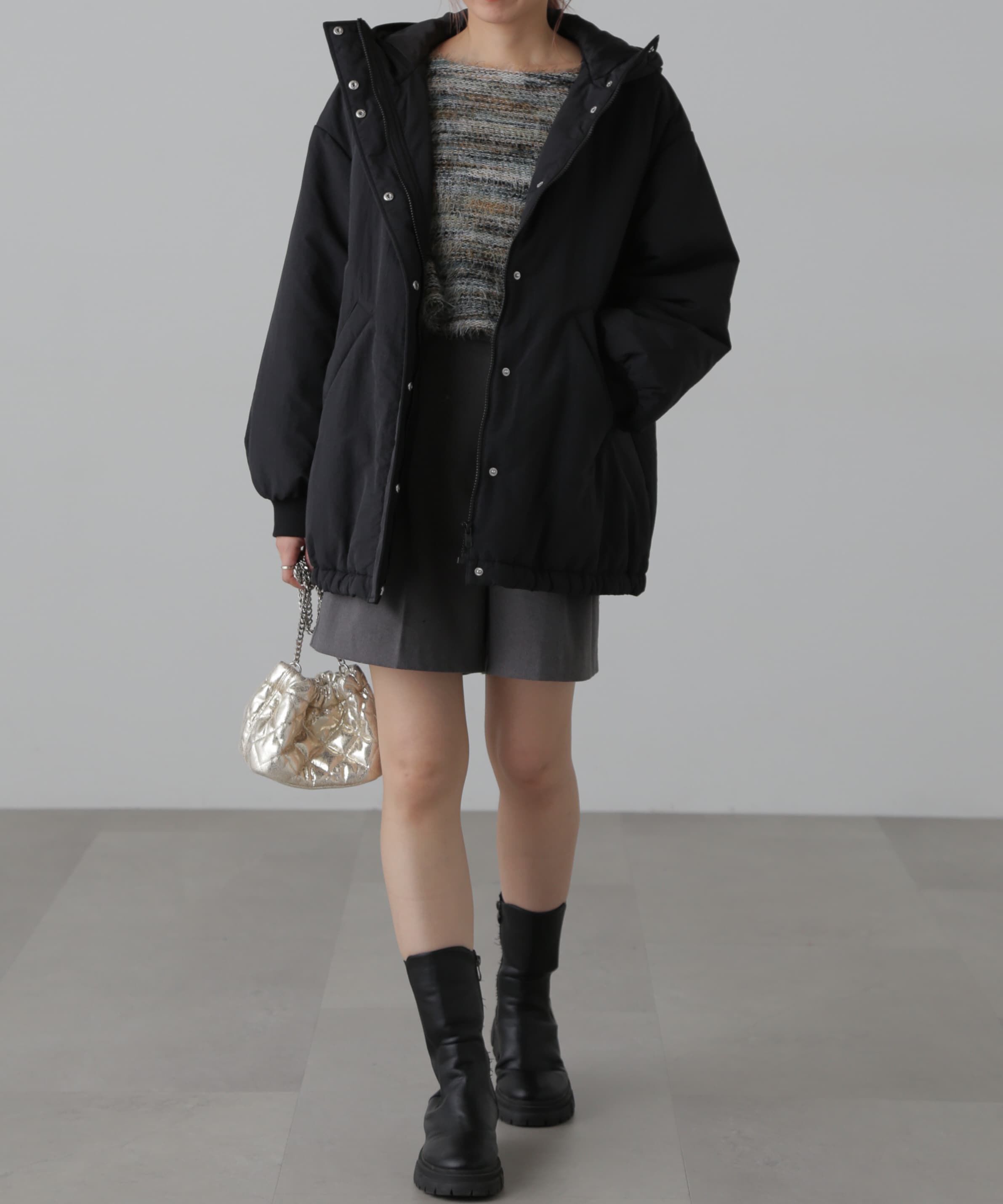  「ミドル丈中綿ブルゾン」|ブルゾン・スタジャン|