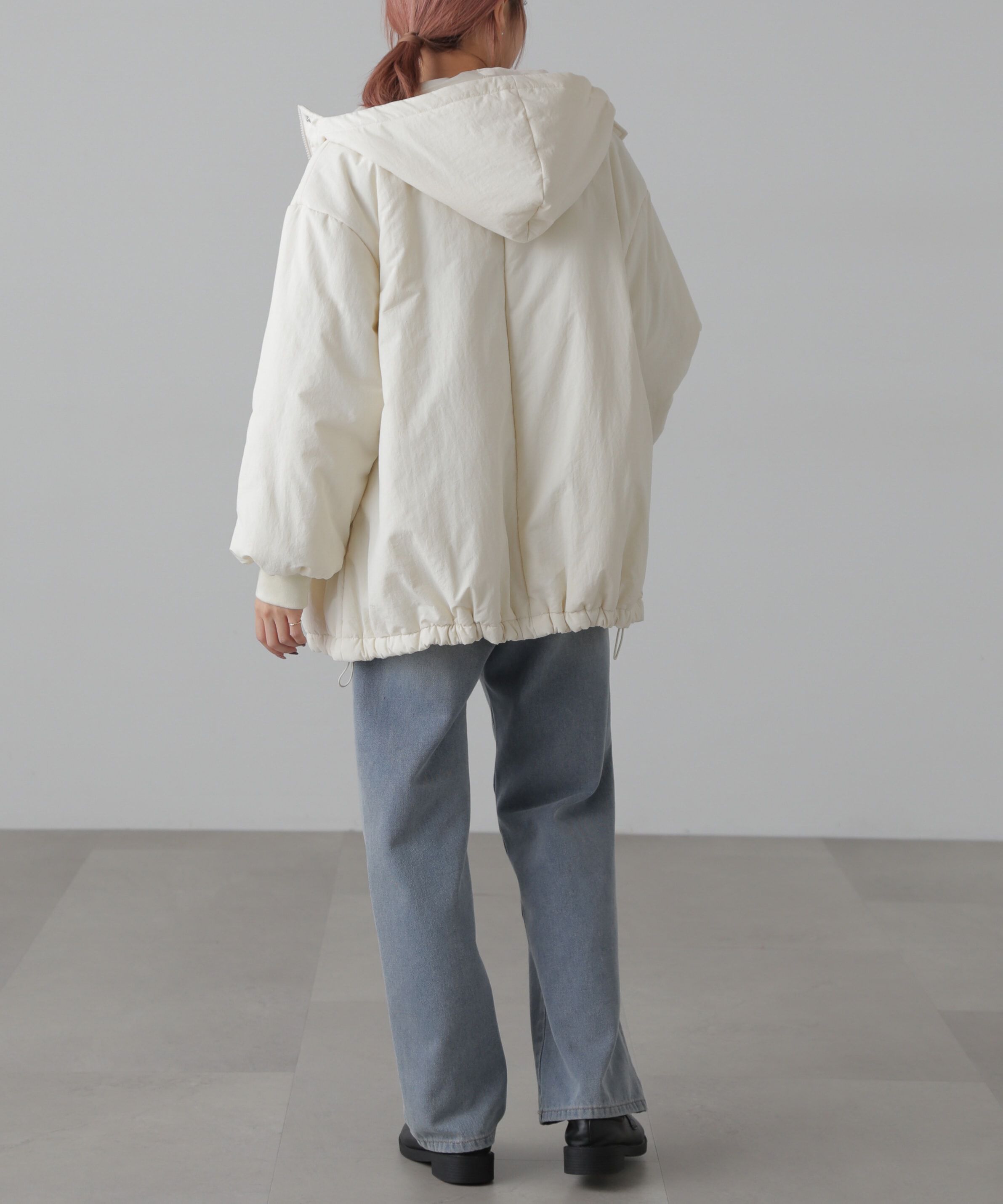  「ミドル丈中綿ブルゾン」|ブルゾン・スタジャン|